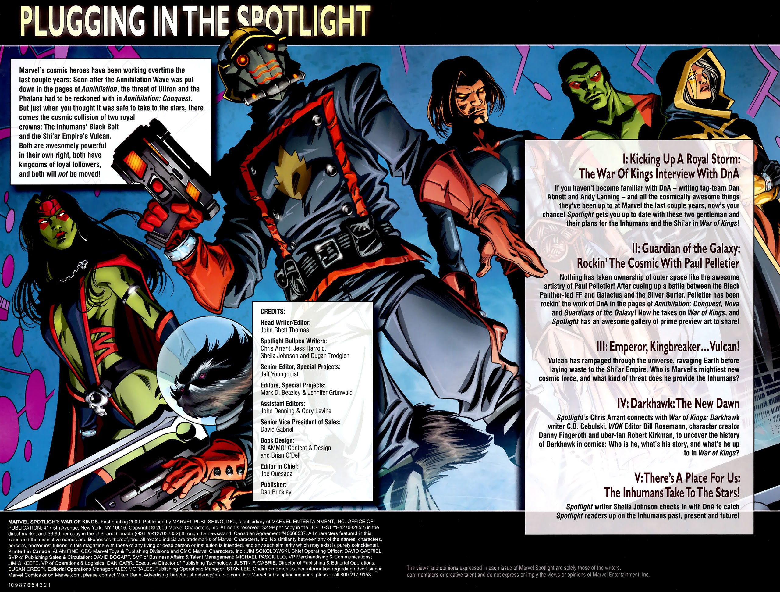 Read online Marvel Spotlight: War Of Kings comic -  Issue # Full - 2