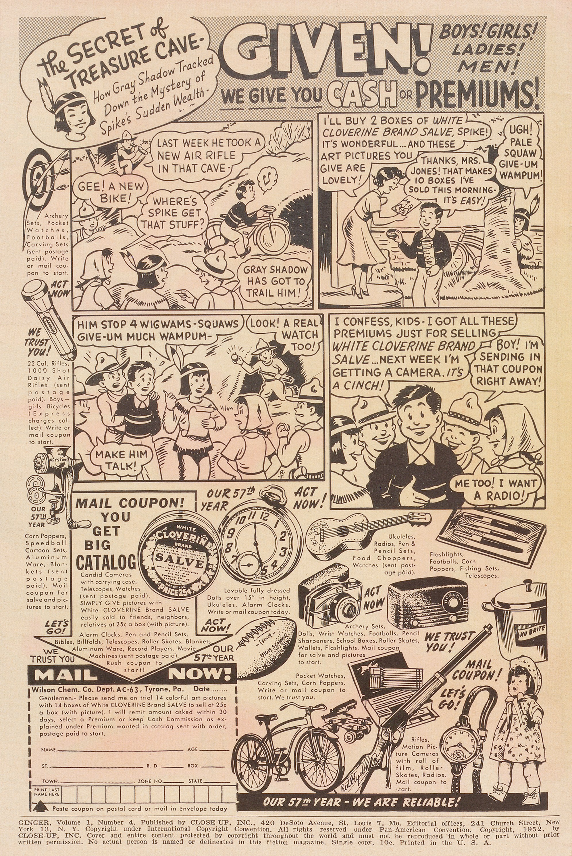 Read online Ginger comic -  Issue #4 - 2