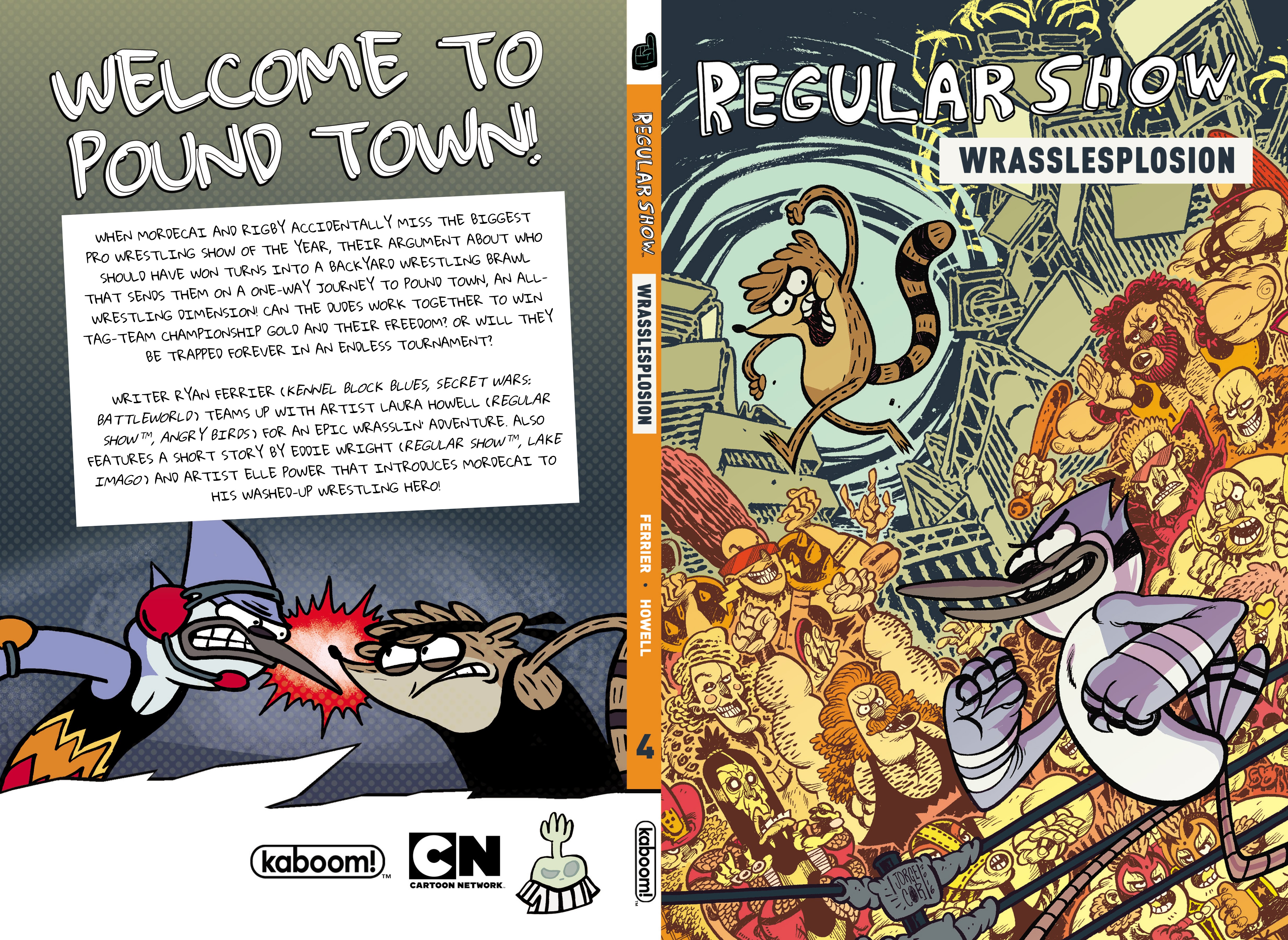 Read online Regular Show: Wrasslesplosion comic -  Issue # TPB - 1