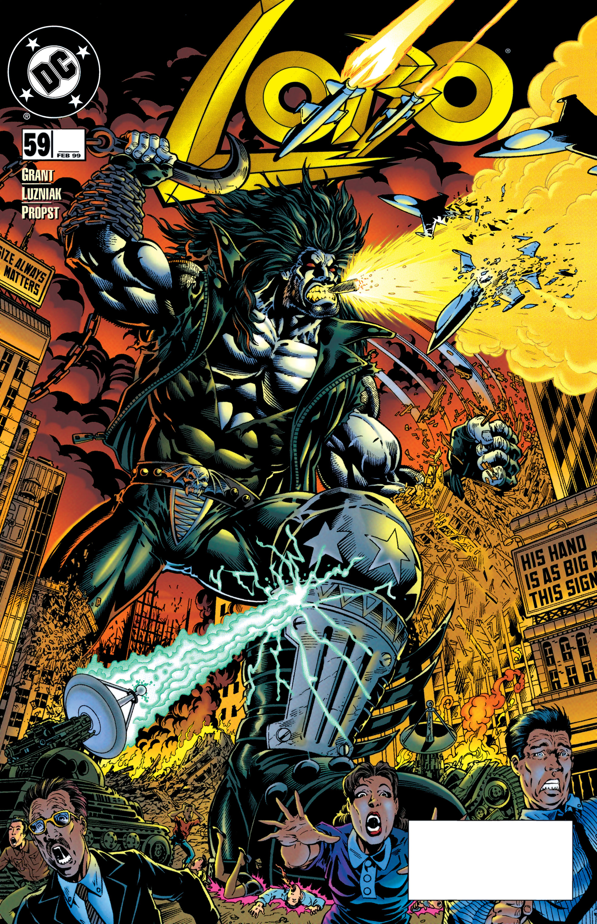 Read online Lobo (1993) comic -  Issue #59 - 1