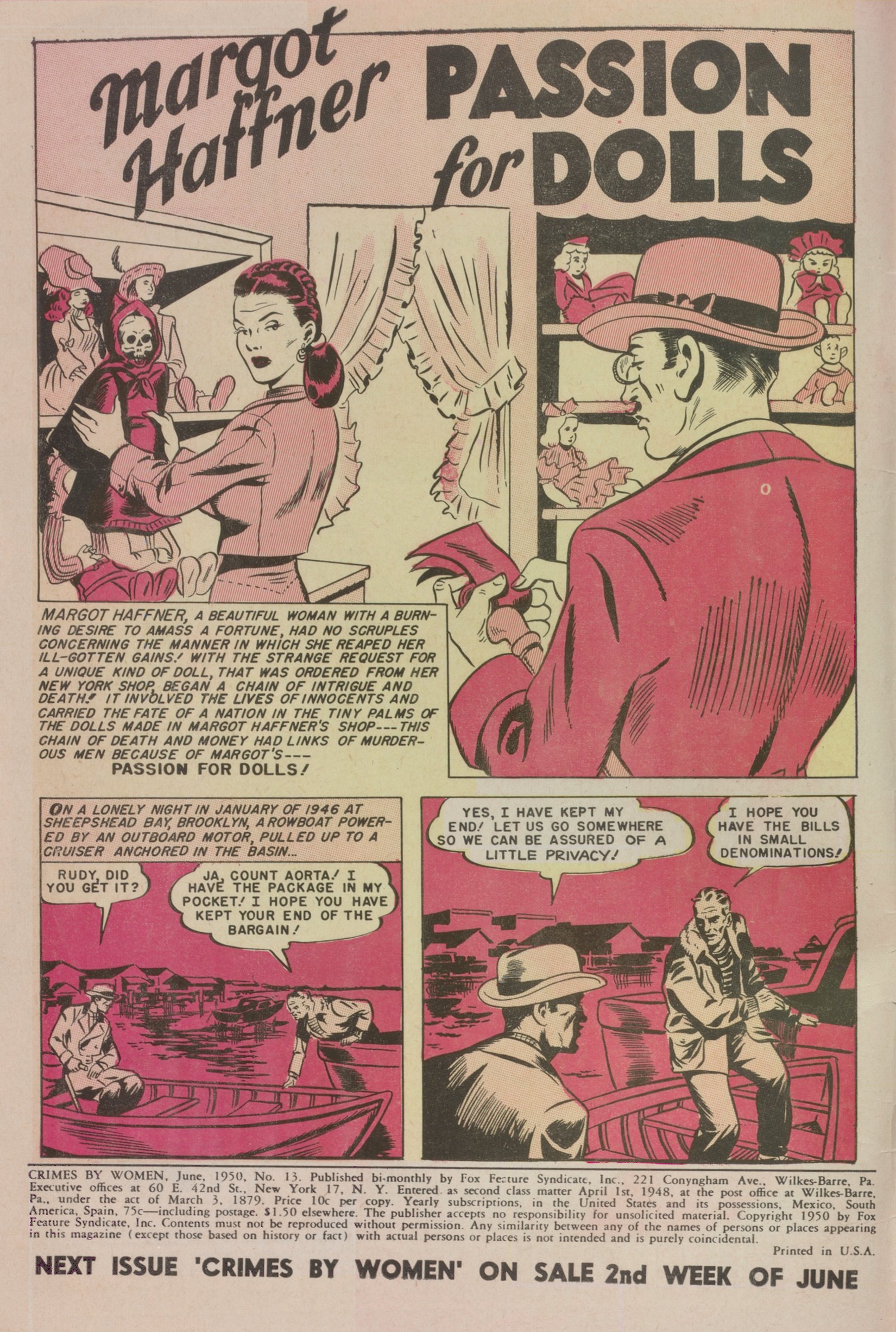 Read online Crimes By Women comic -  Issue #13 - 2