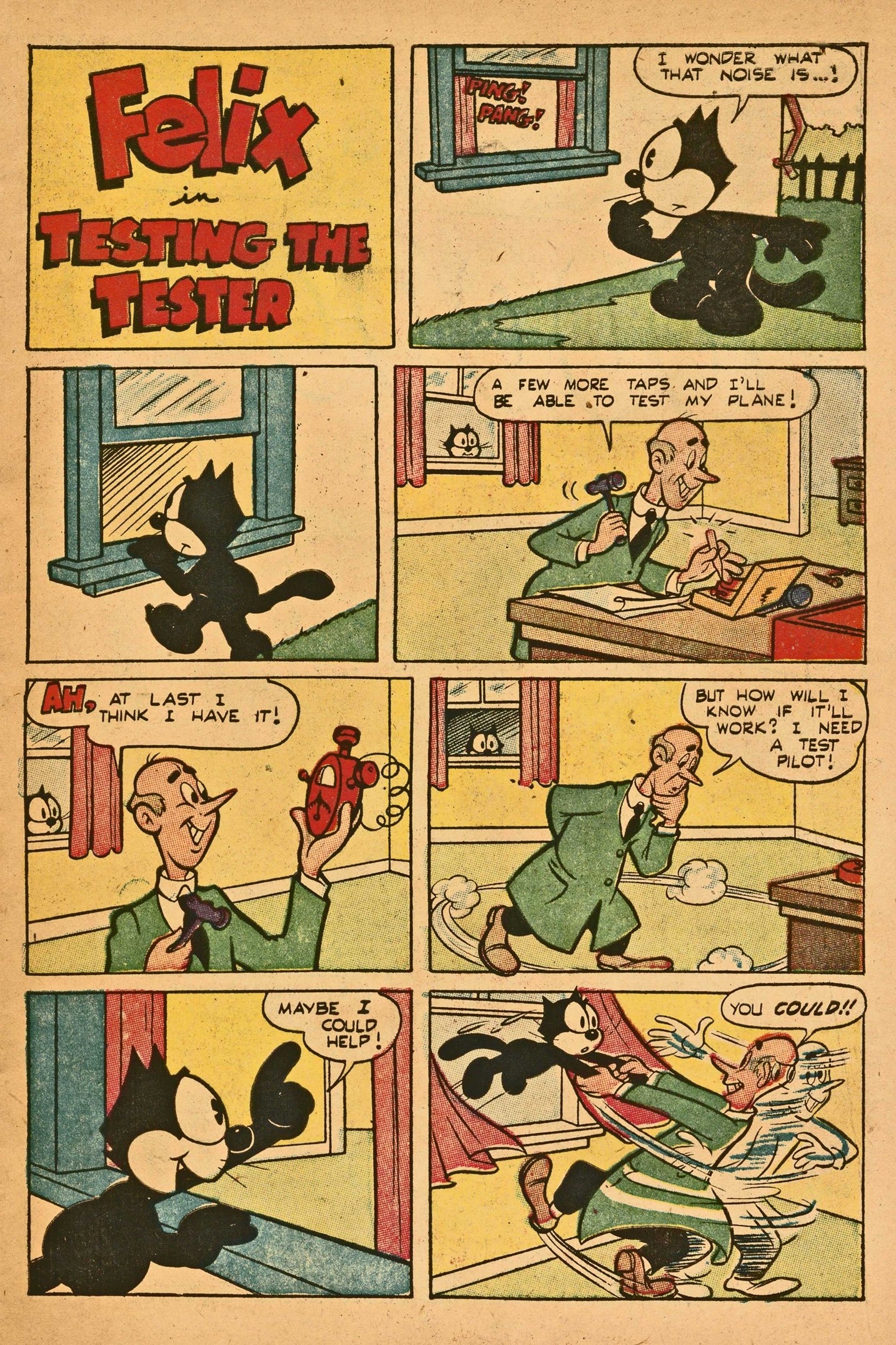 Read online Felix the Cat (1951) comic -  Issue #41 - 3