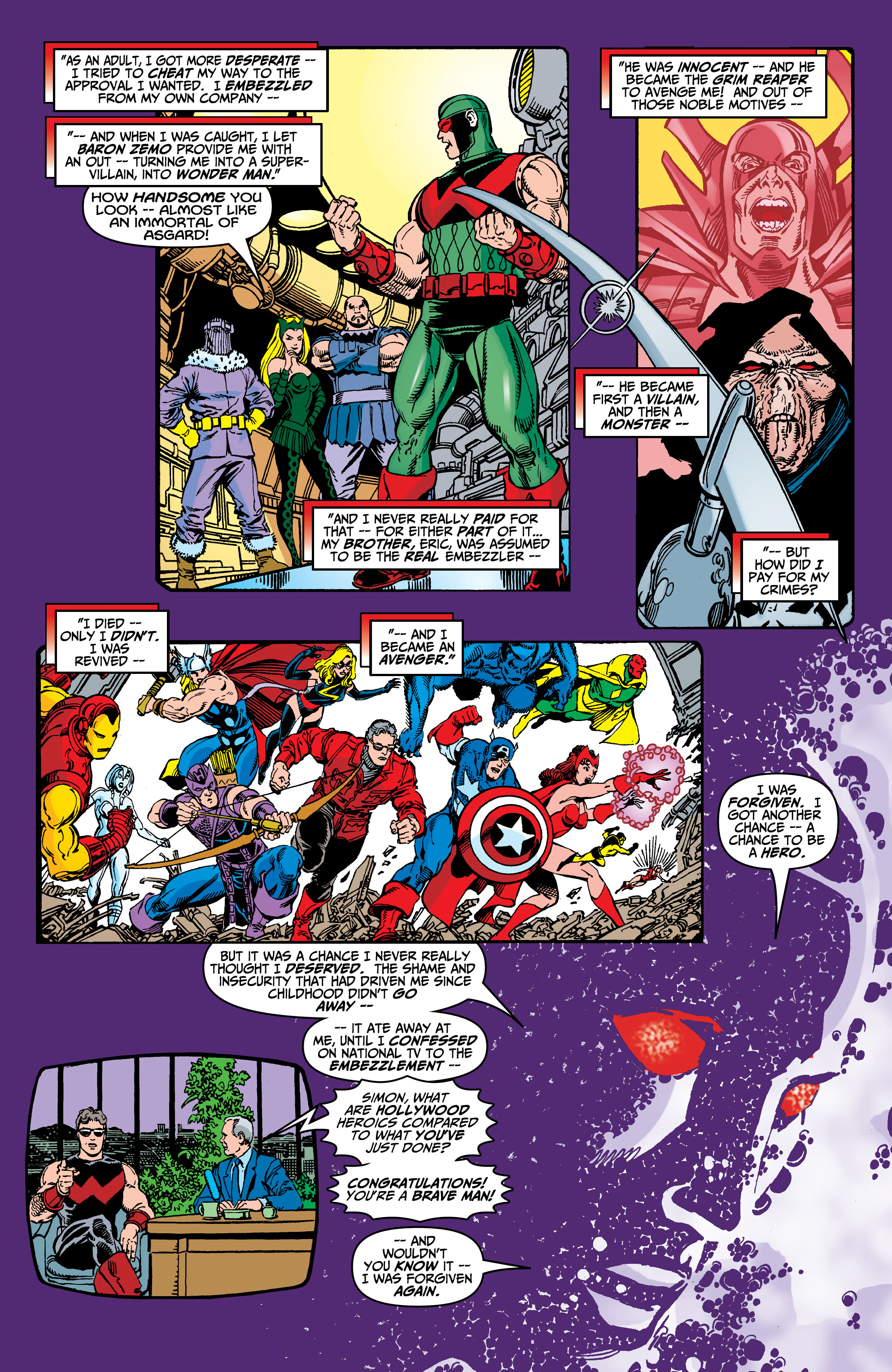Read online Avengers By Kurt Busiek & George Perez Omnibus comic -  Issue # TPB (Part 11) - 12