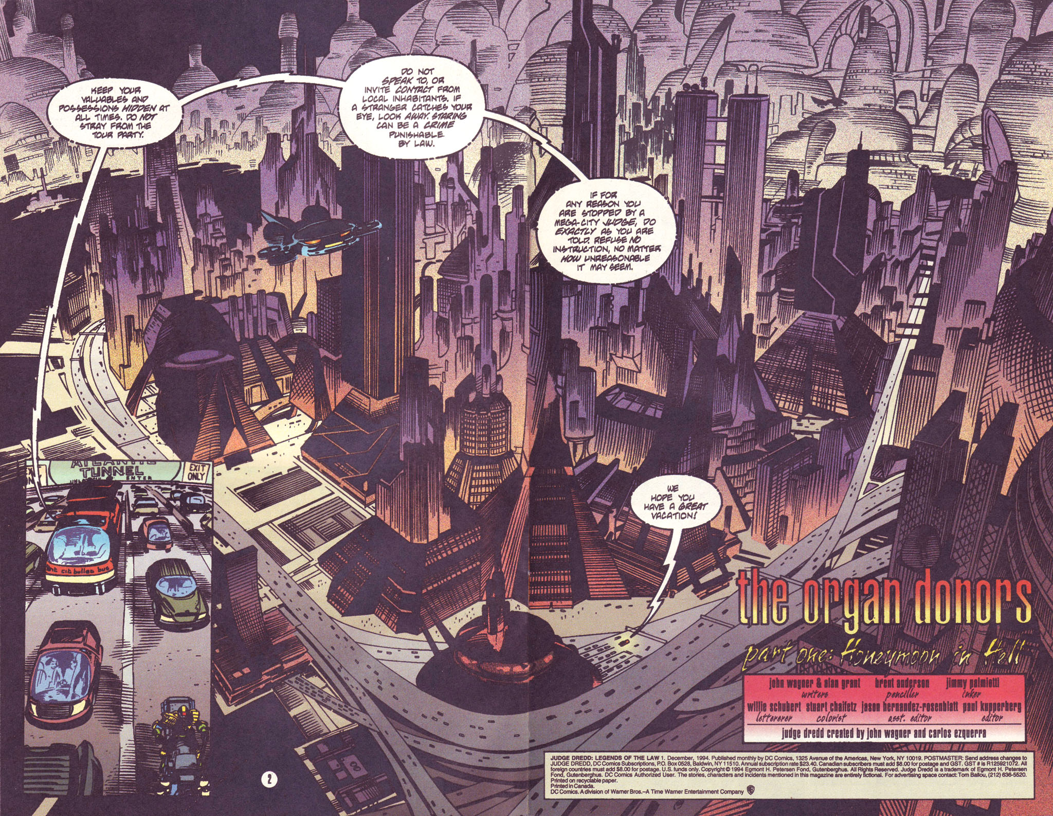 Read online Judge Dredd: Legends of the Law comic -  Issue #1 - 3