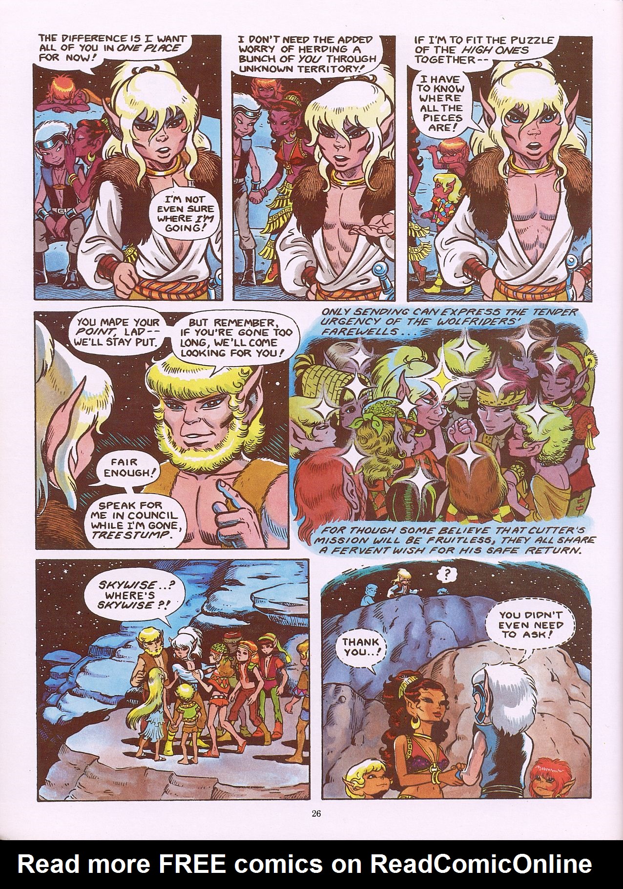 Read online ElfQuest (Starblaze Edition) comic -  Issue # TPB 2 - 36