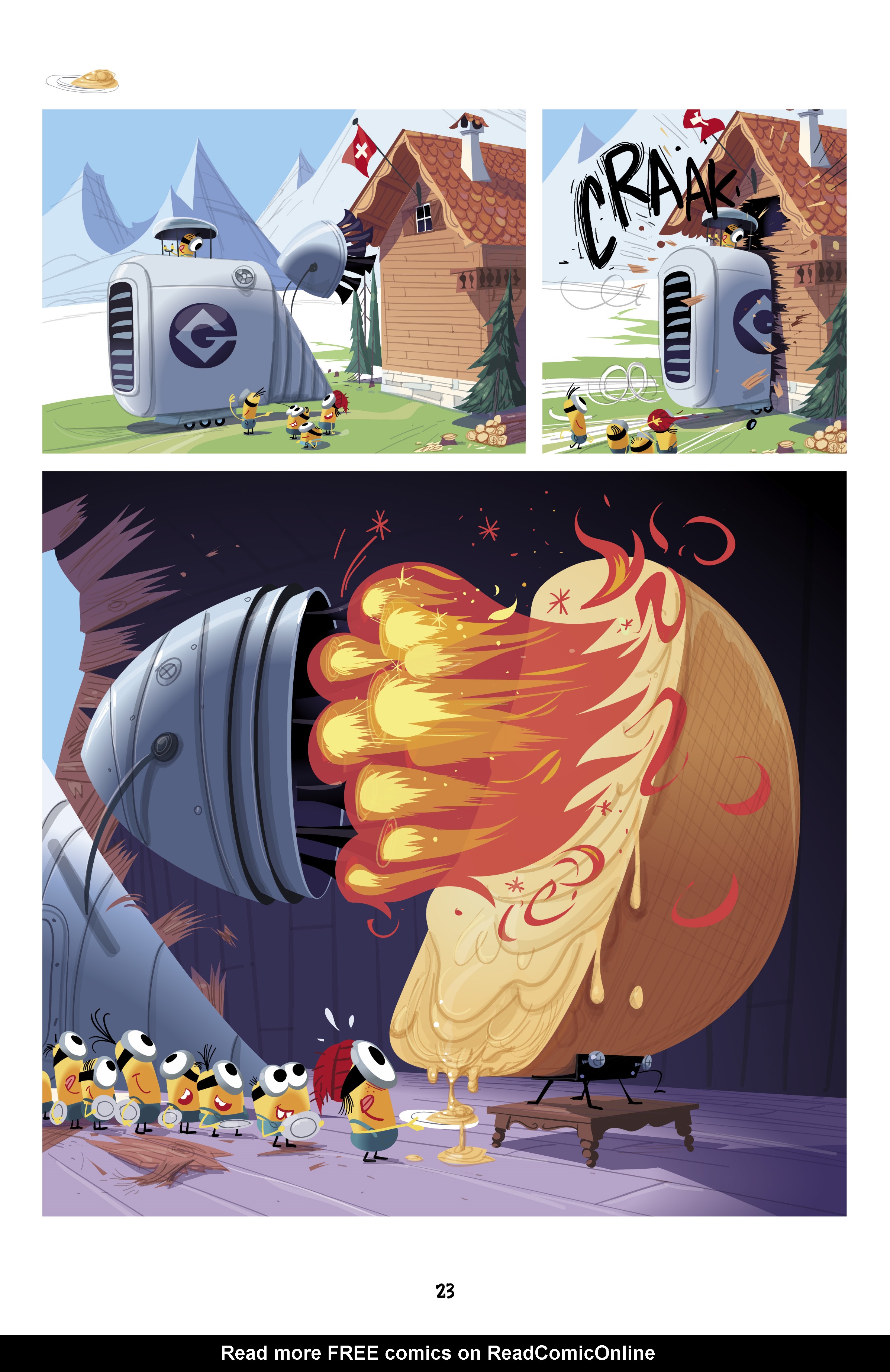 Read online Minions: Paella comic -  Issue # TPB - 25