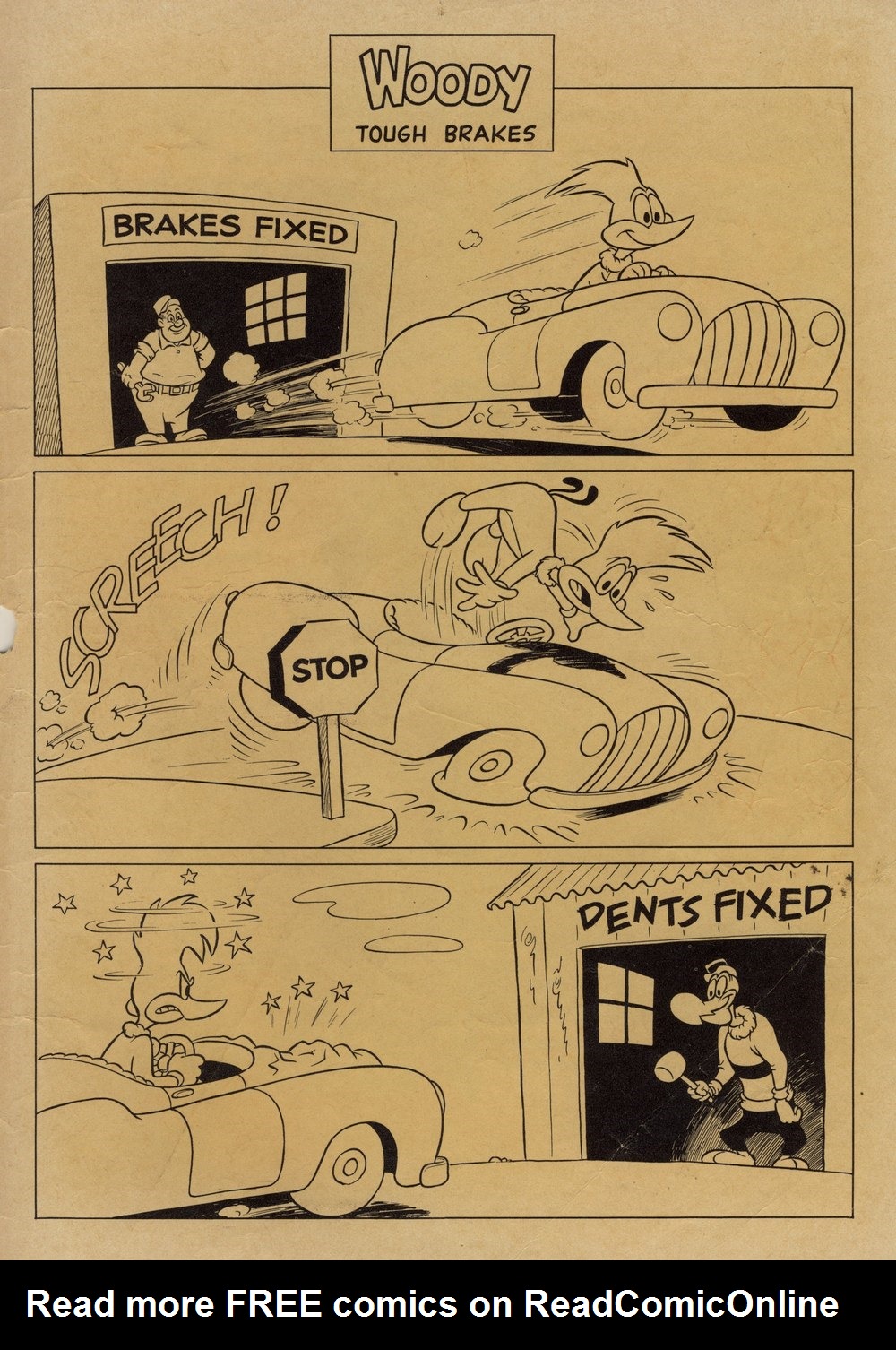 Read online Walter Lantz Woody Woodpecker (1952) comic -  Issue #70 - 35