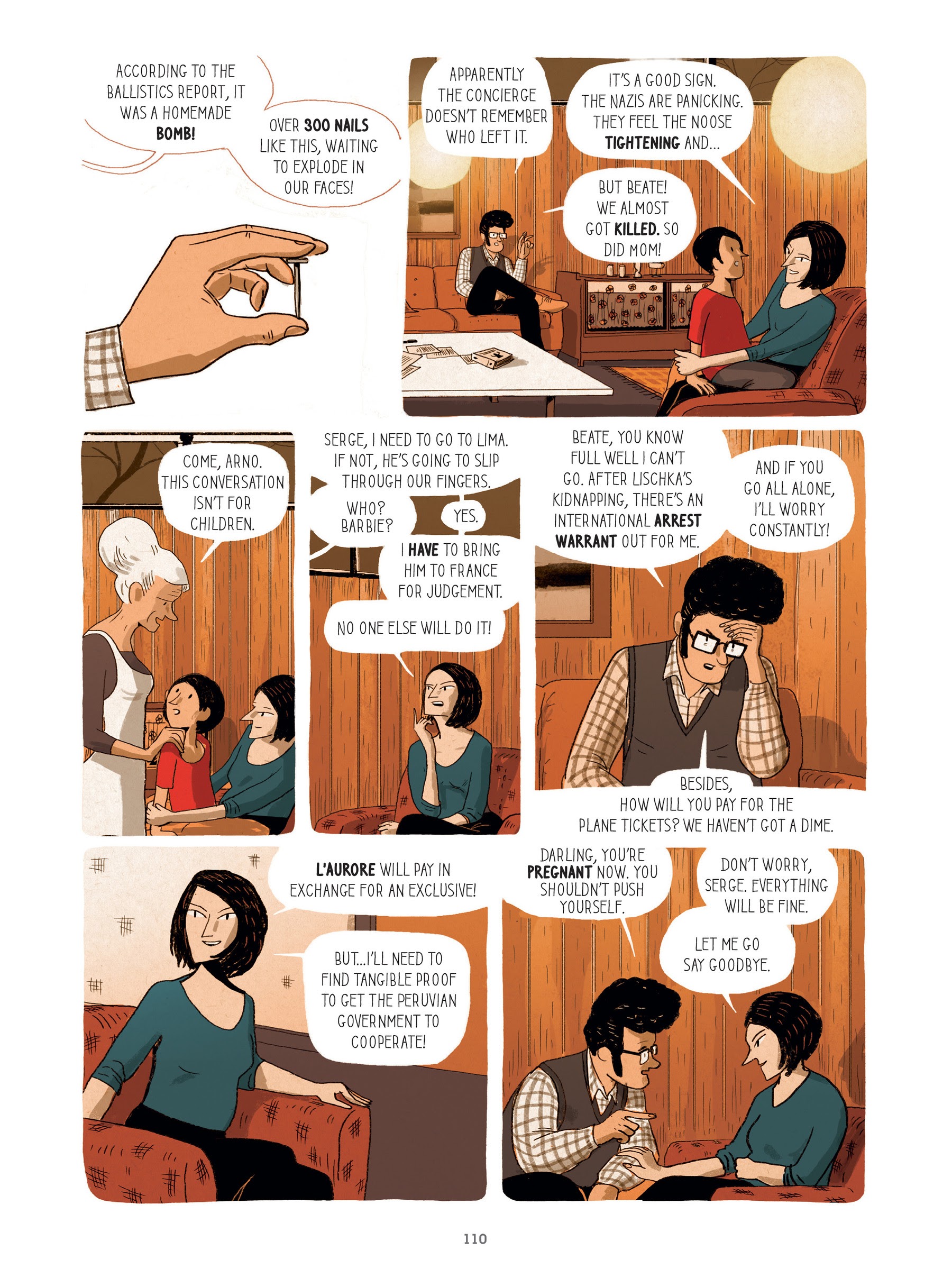 Read online For Justice: The Serge & Beate Klarsfeld Story comic -  Issue # TPB (Part 2) - 10
