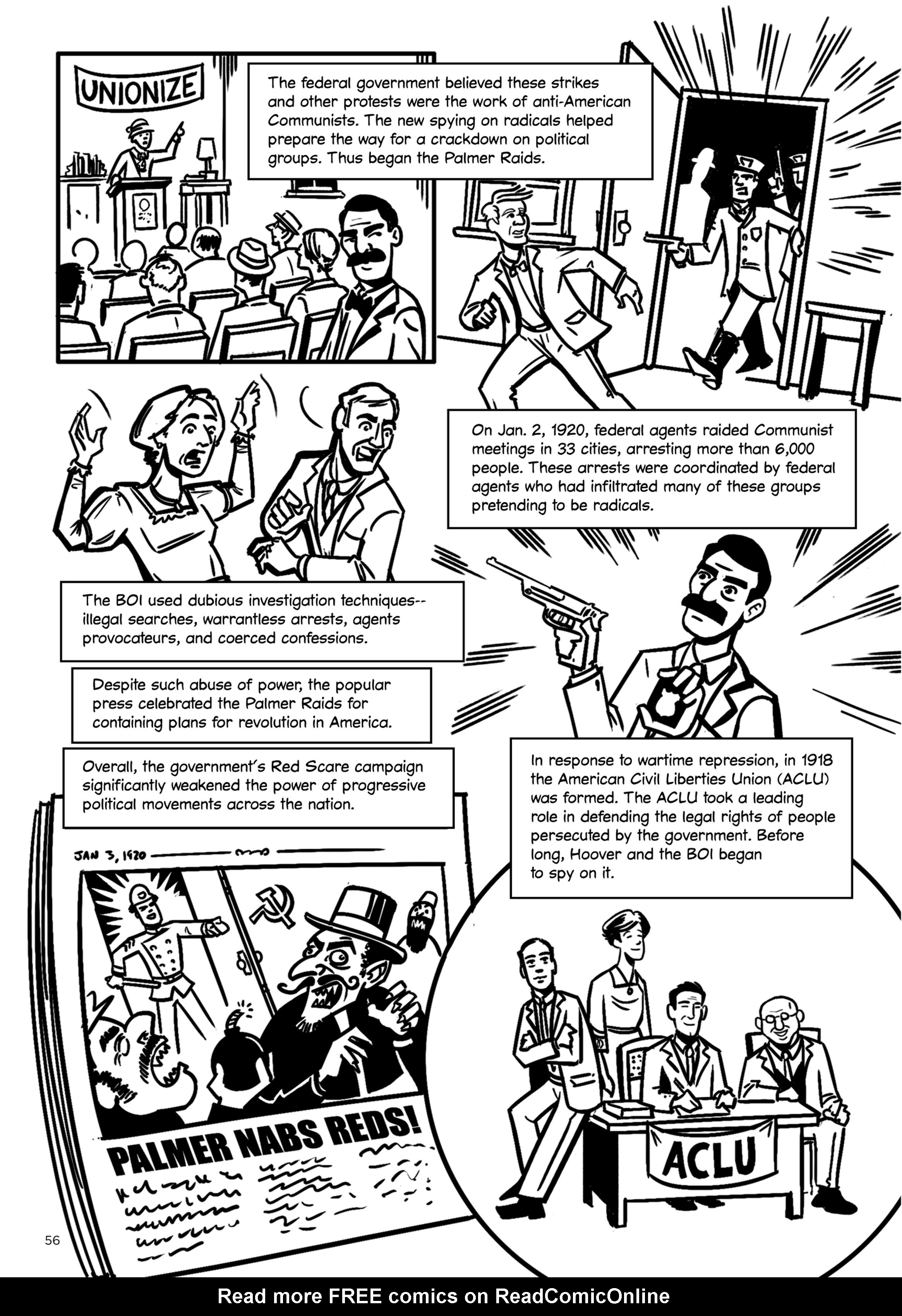 Read online The Machine Never Blinks: A Graphic History of Spying and Surveillance comic -  Issue # TPB - 66