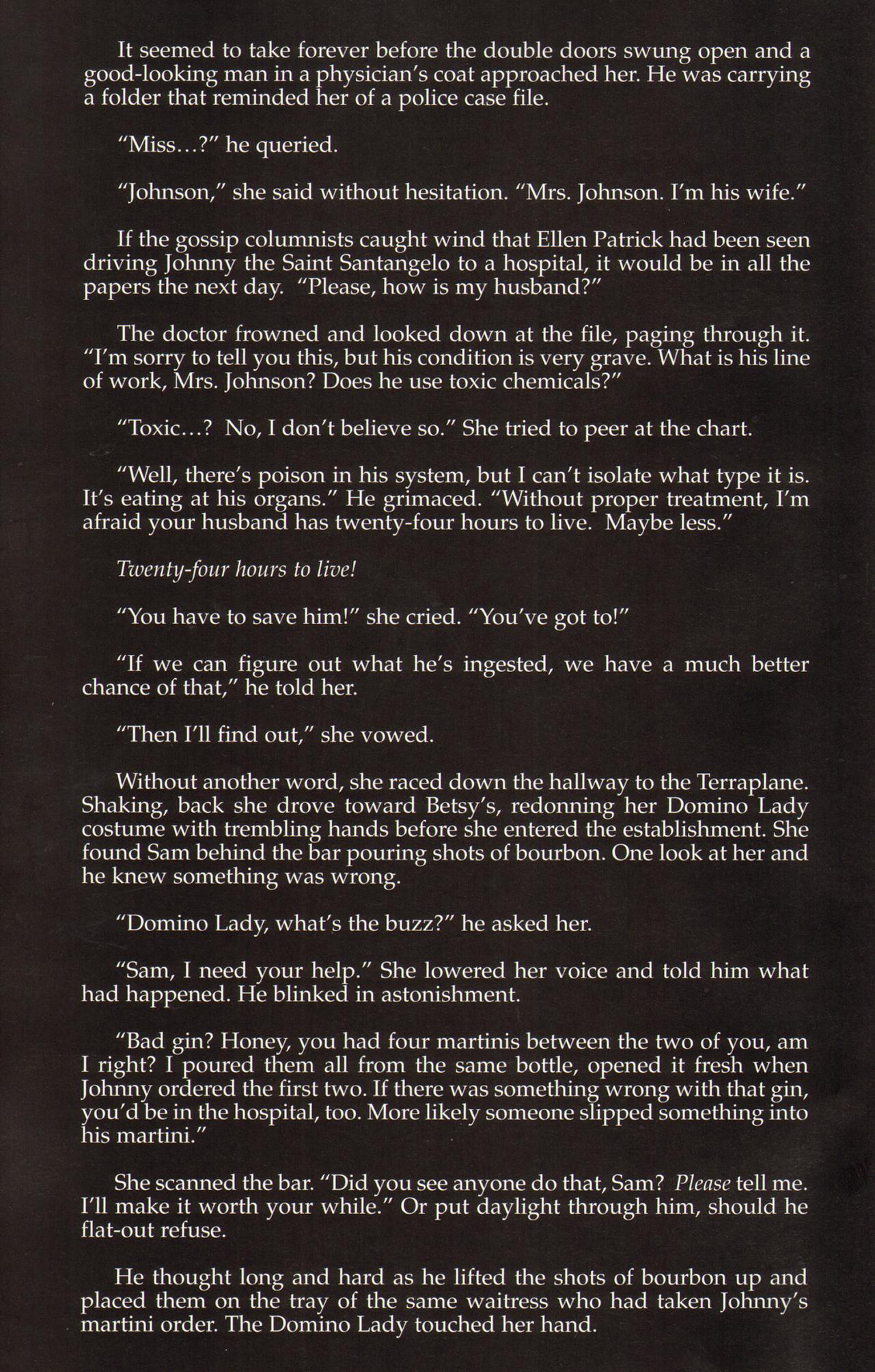 Read online Domino Lady Noir comic -  Issue # Full - 10