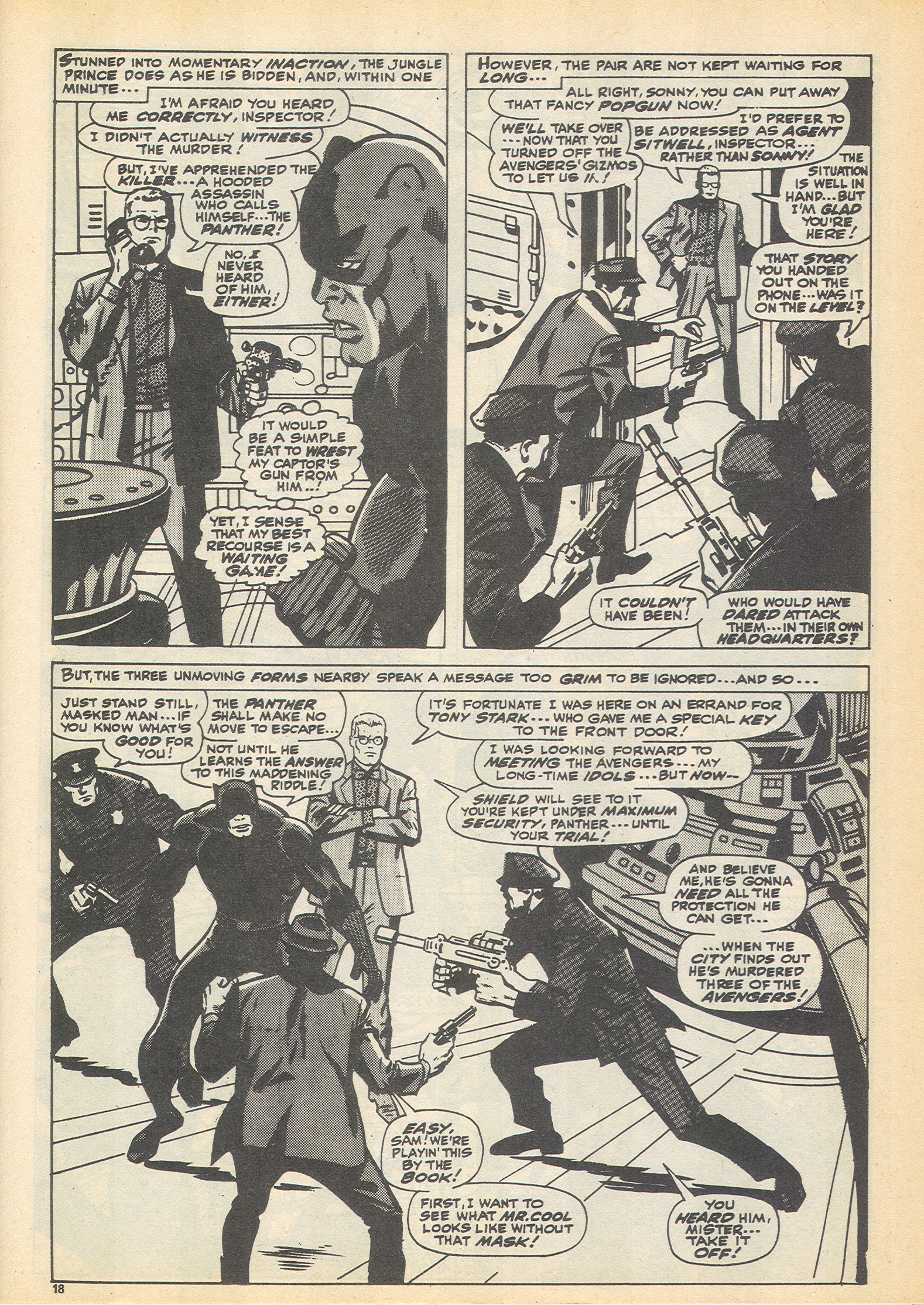 Read online The Avengers (1973) comic -  Issue #70 - 18