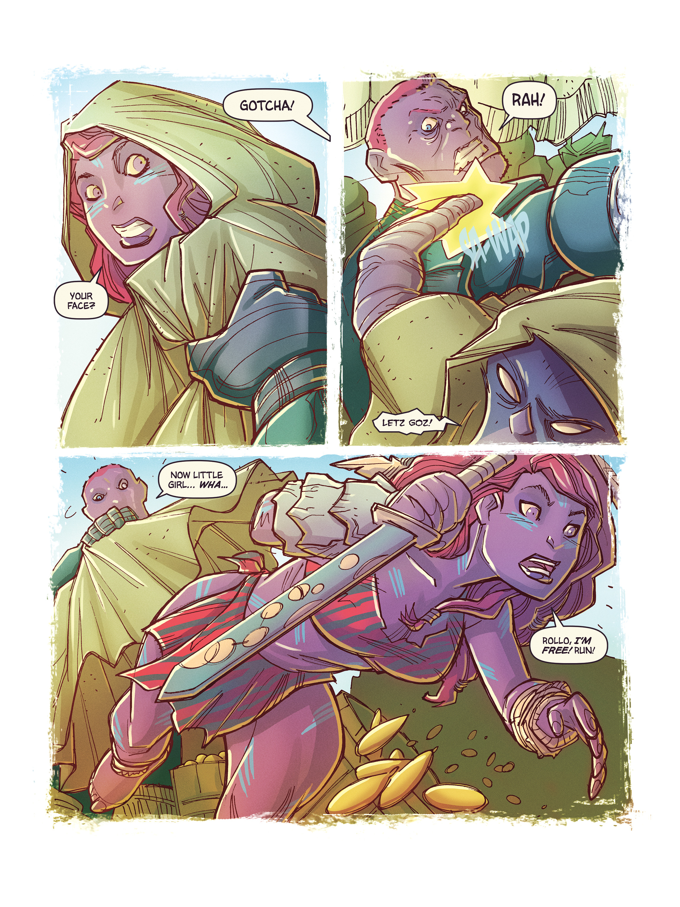 Read online Kyrra: Alien Jungle Girl comic -  Issue #9 - 4