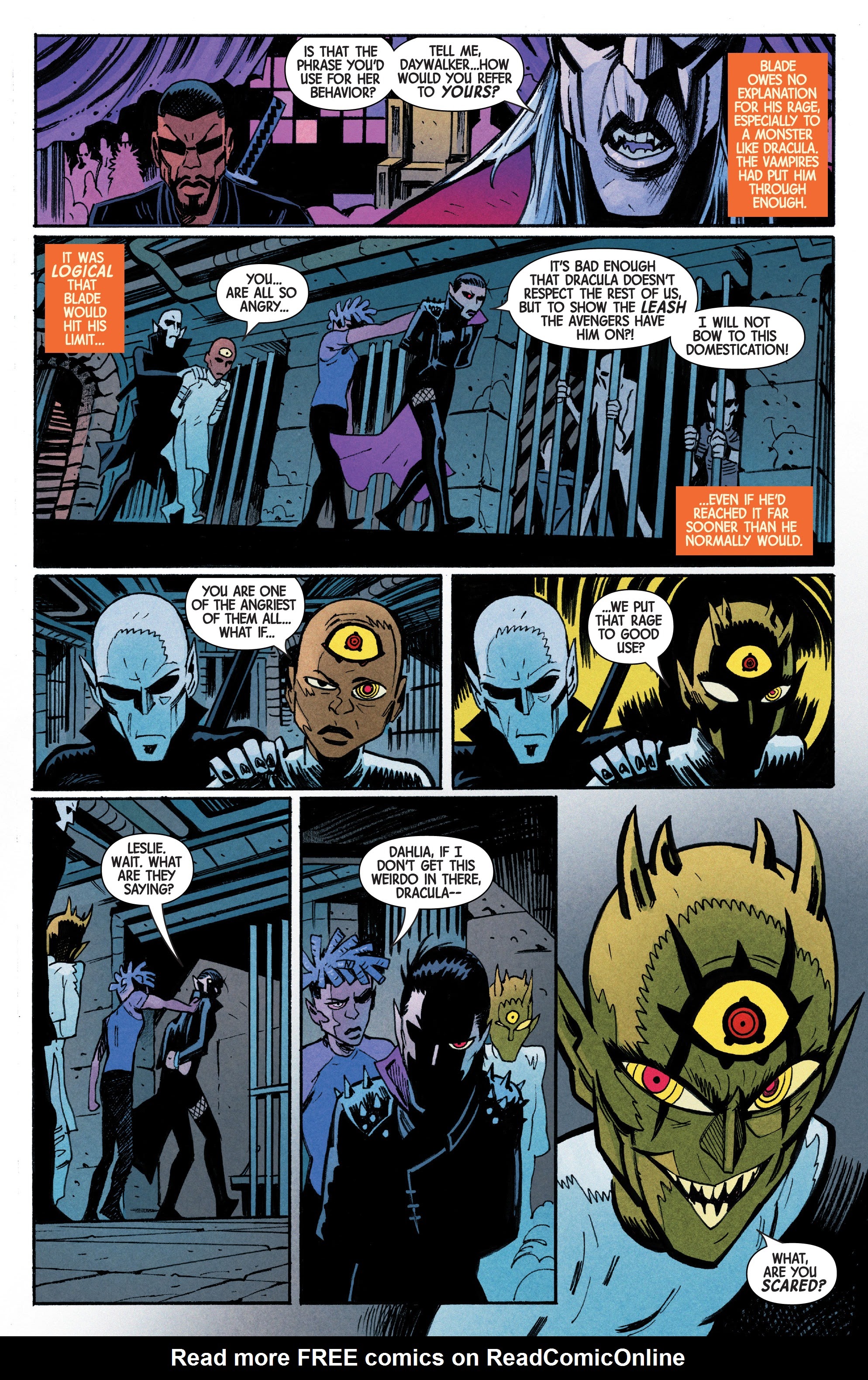 Read online Death of Doctor Strange: One-Shots comic -  Issue # Blade - 19