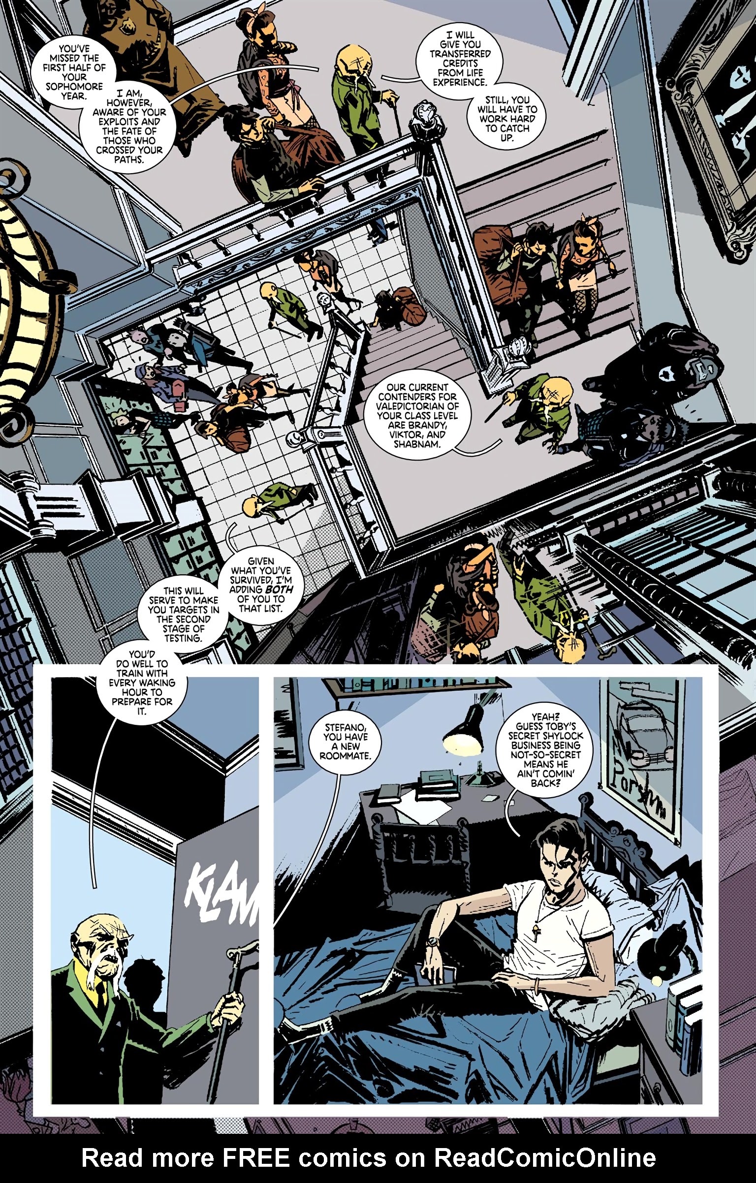 Read online Deadly Class comic -  Issue # _Deluxe Edition Teen Age Riot (Part 2) - 65