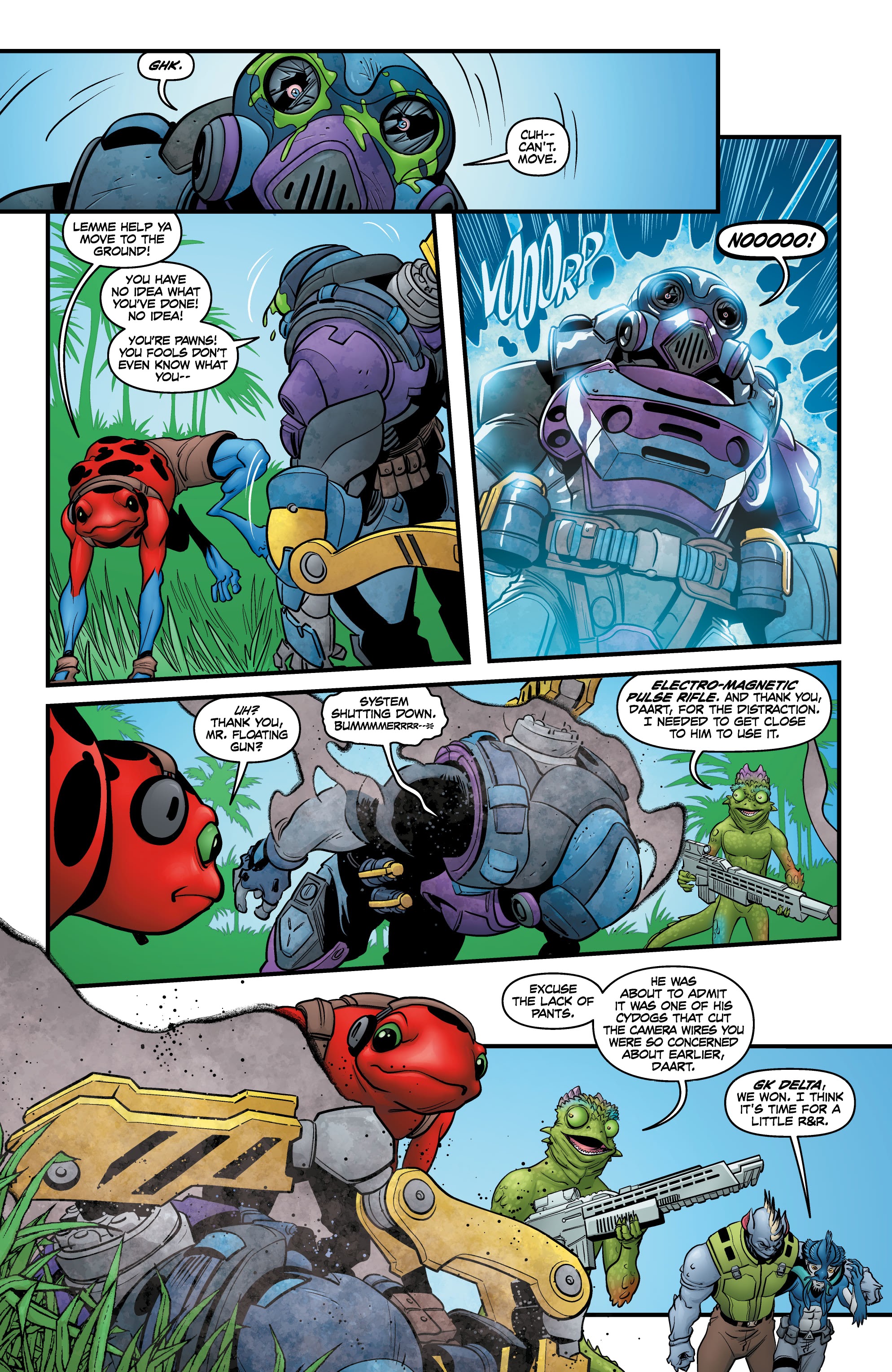 Read online Alter Nation: They Hide Hybrids comic -  Issue # TPB - 12