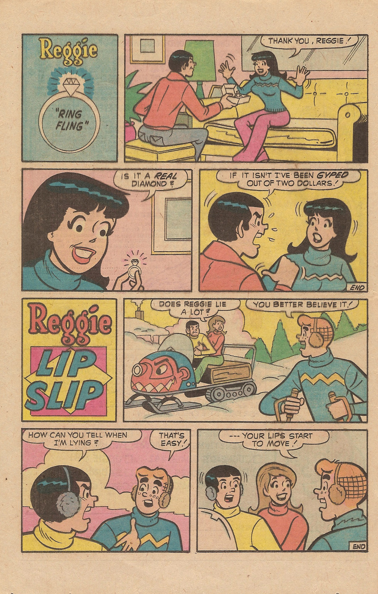 Read online Reggie's Wise Guy Jokes comic -  Issue #32 - 20