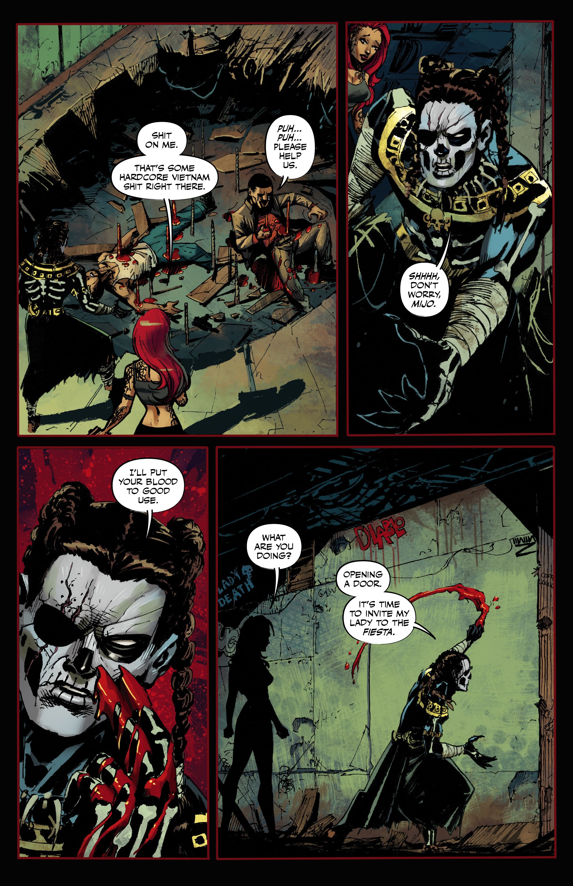 Read online La Muerta: Retribution comic -  Issue #1 - 16