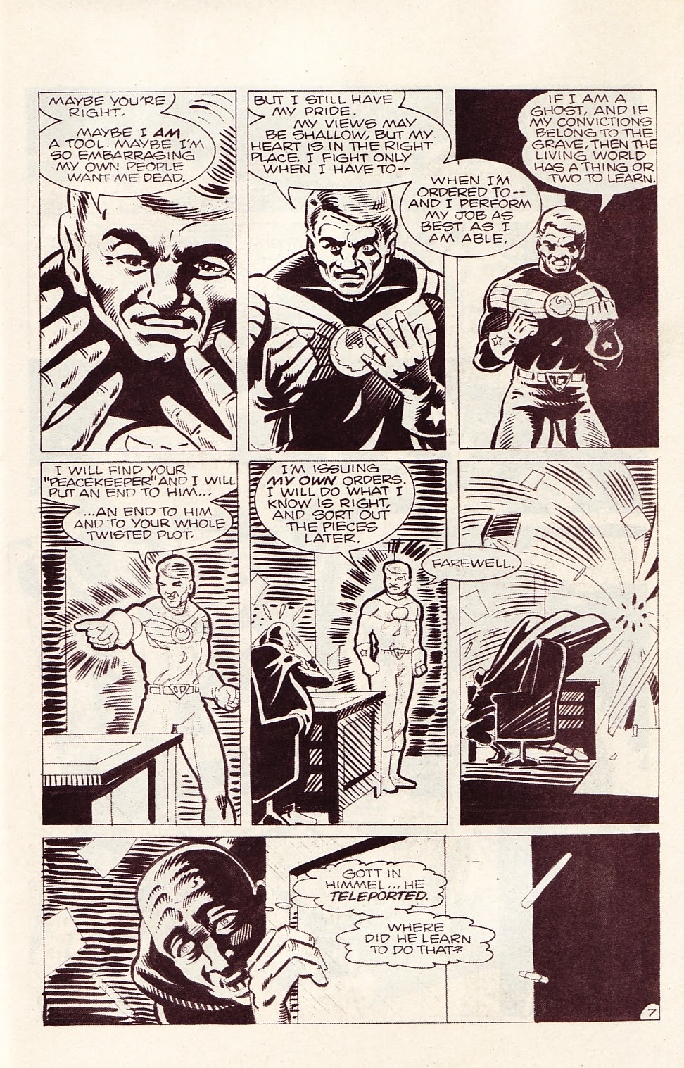 Read online Liberator (1987) comic -  Issue #6 - 9