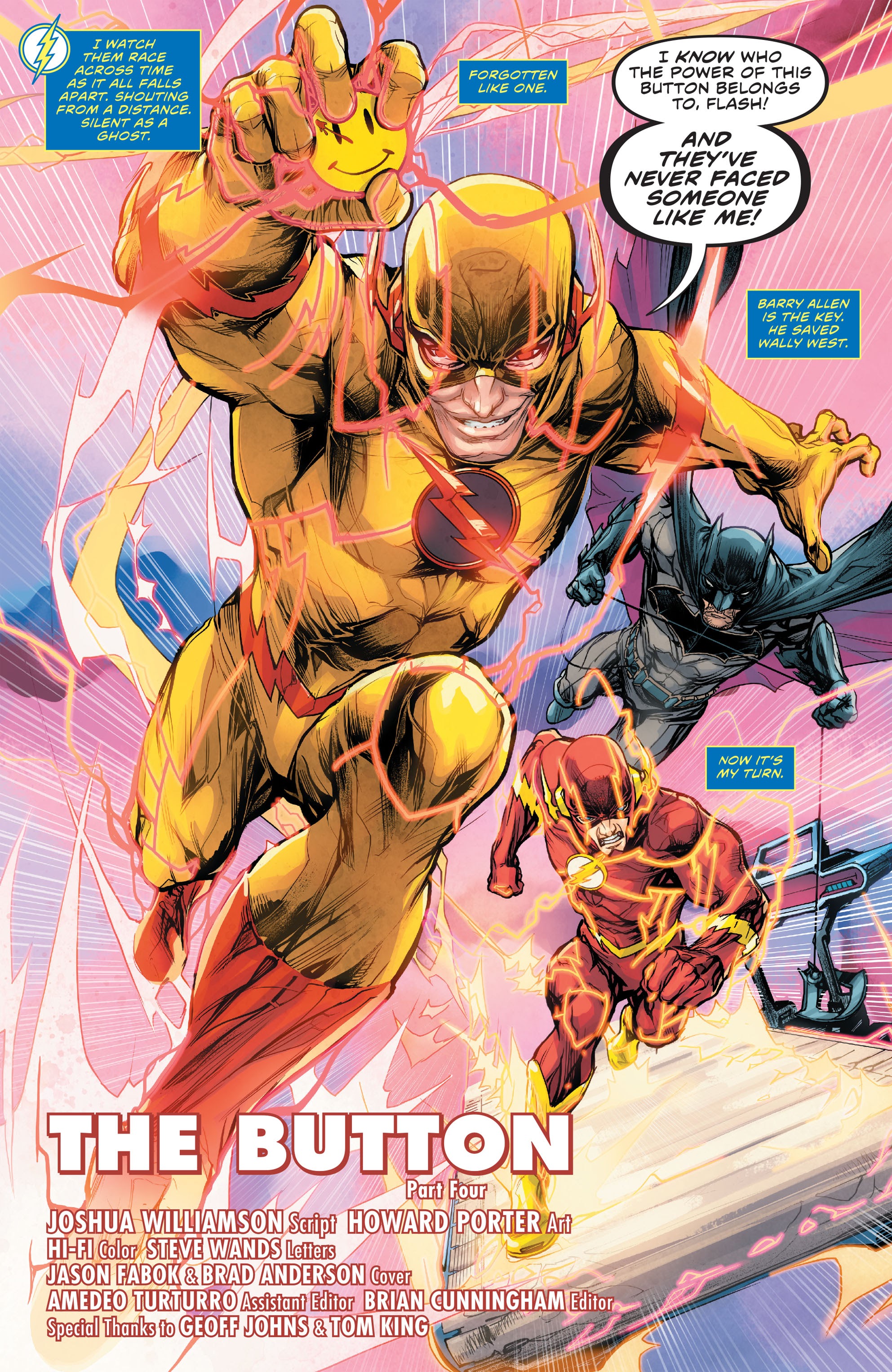 Read online Batman/Flash: The Button Deluxe Edition comic -  Issue # TPB - 70