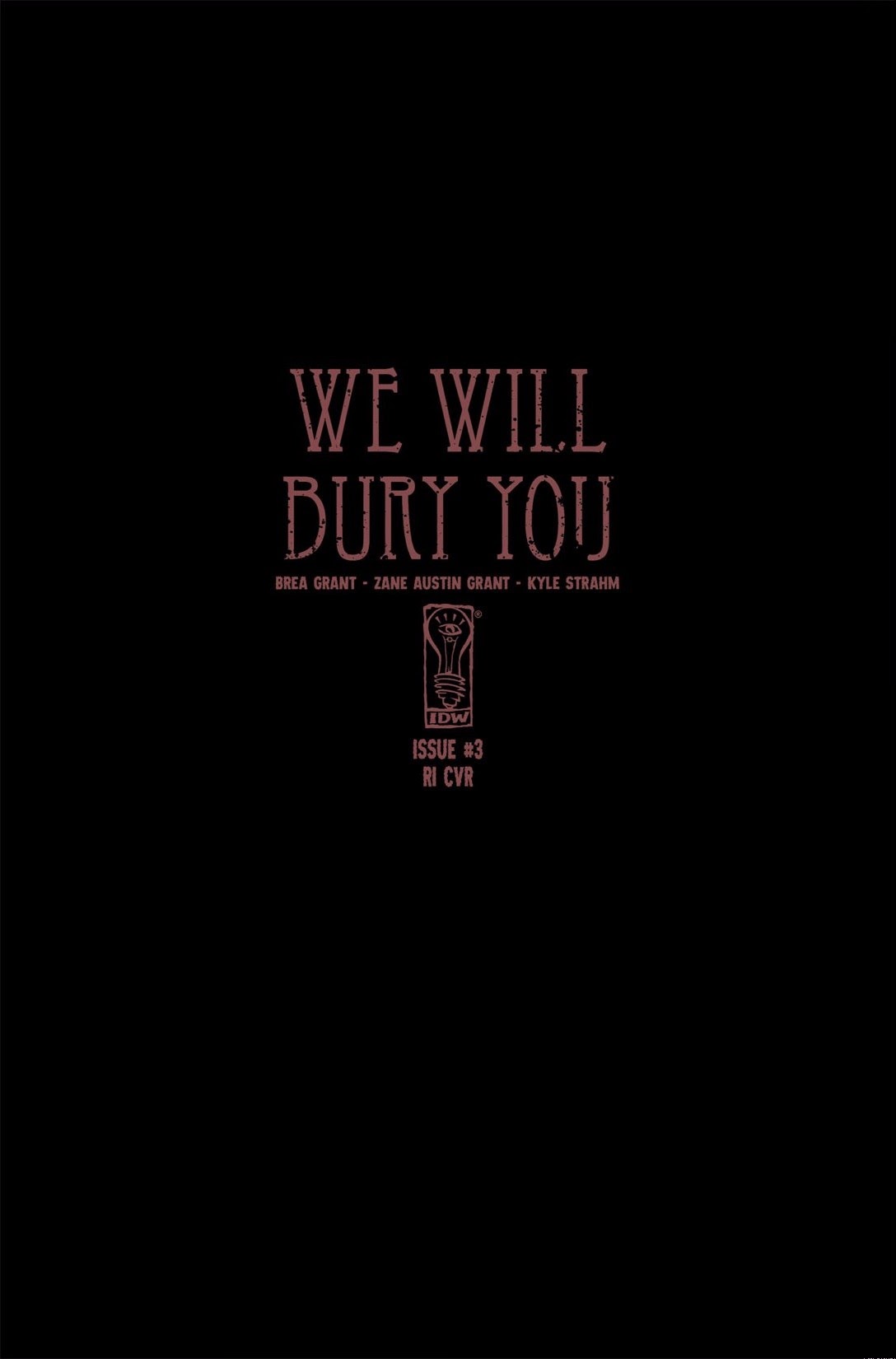 Read online We Will Bury You comic -  Issue #3 - 2