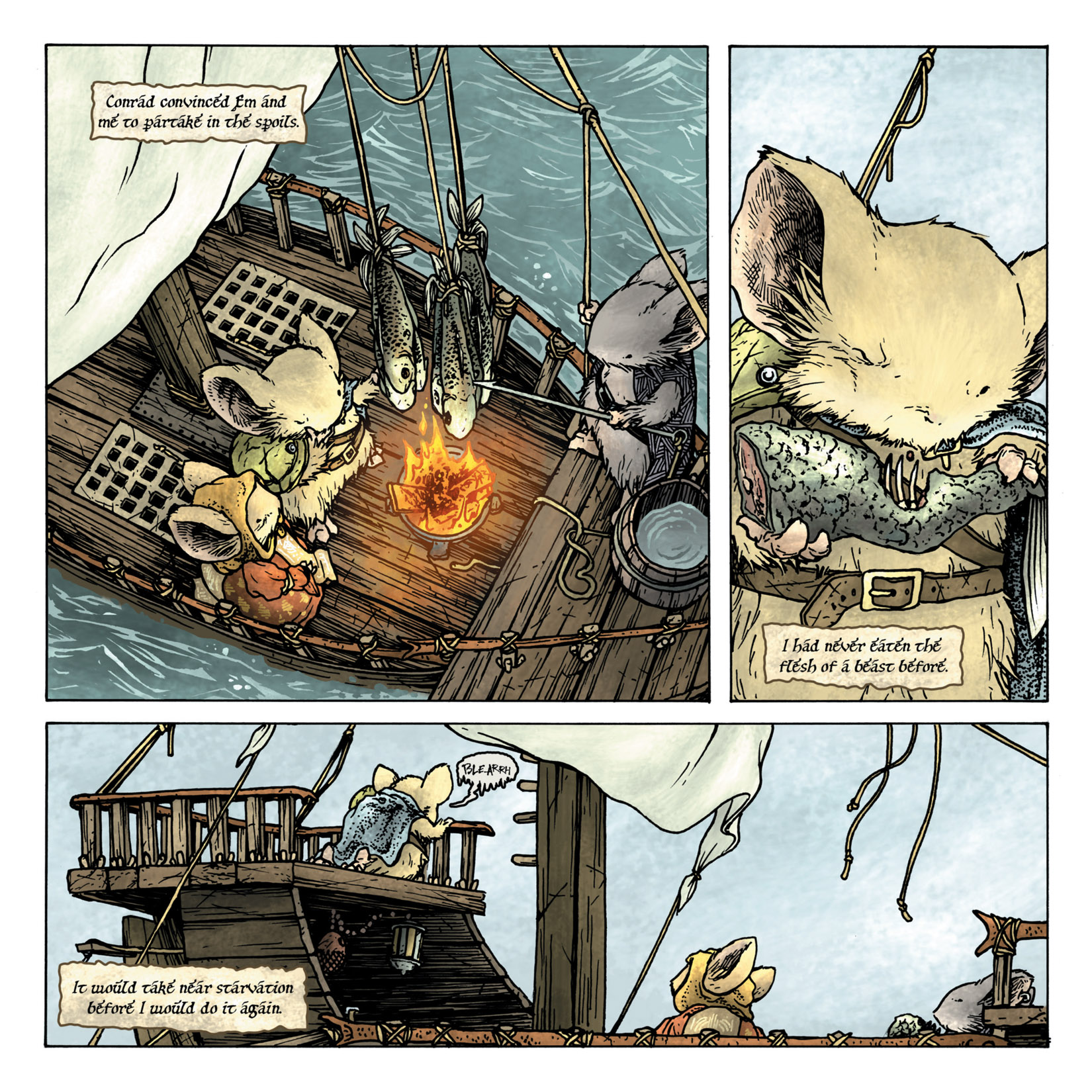 Read online Mouse Guard: The Black Axe comic -  Issue #2 - 22