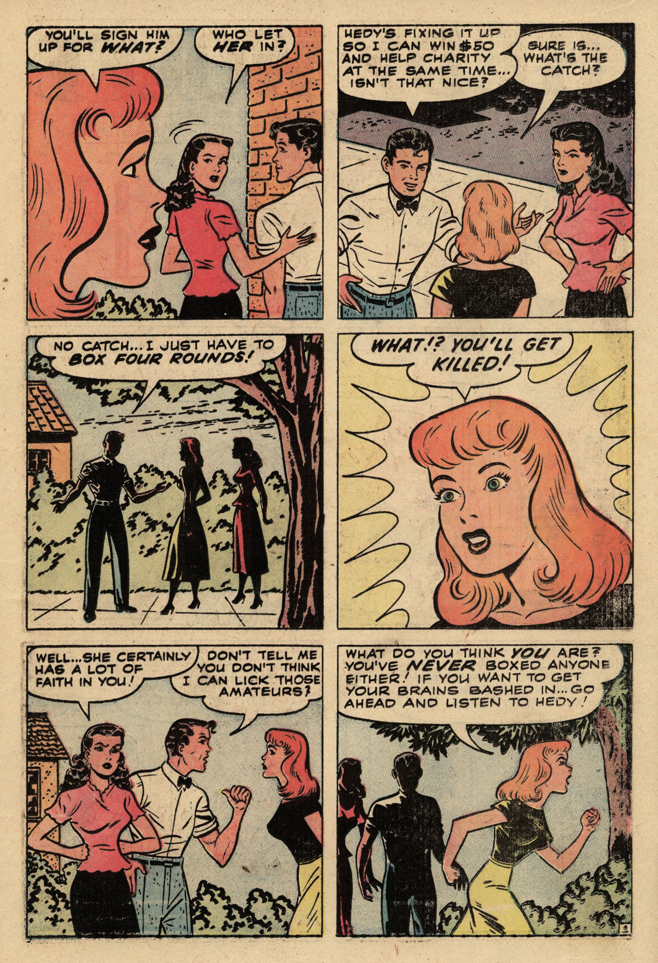 Read online Patsy Walker comic -  Issue #49 - 17