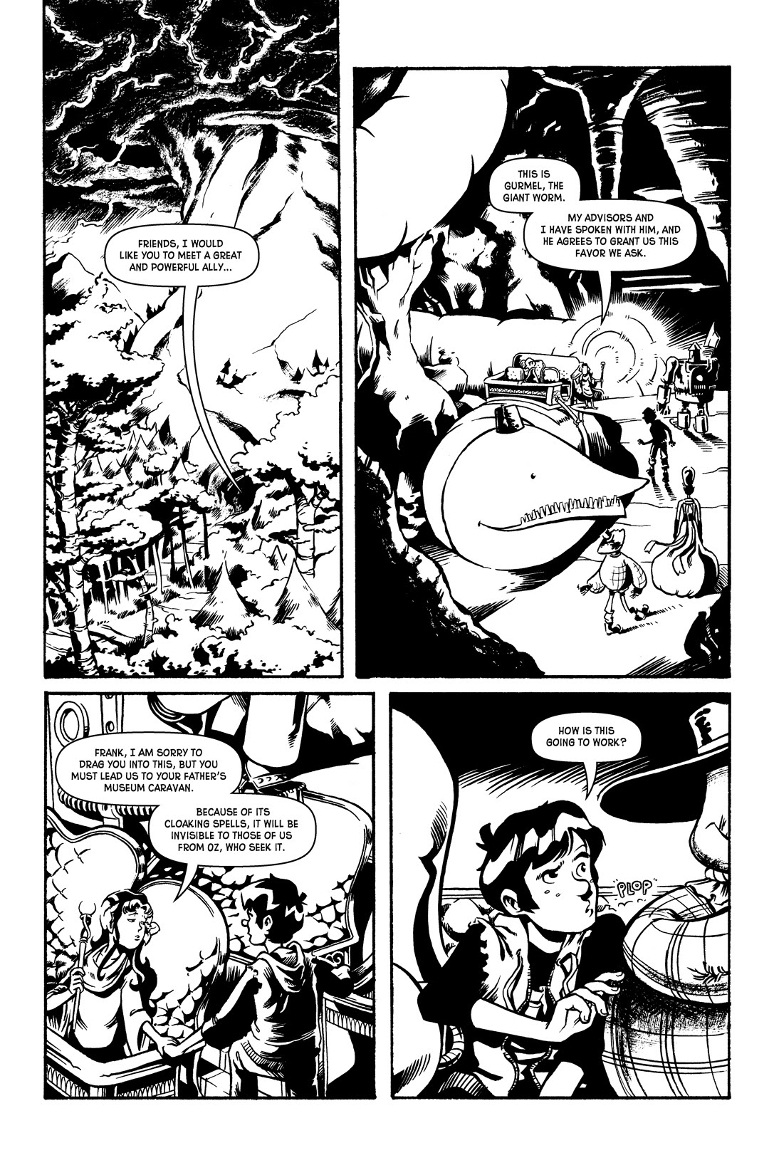 Read online Royal Historian of Oz comic -  Issue #5 - 3