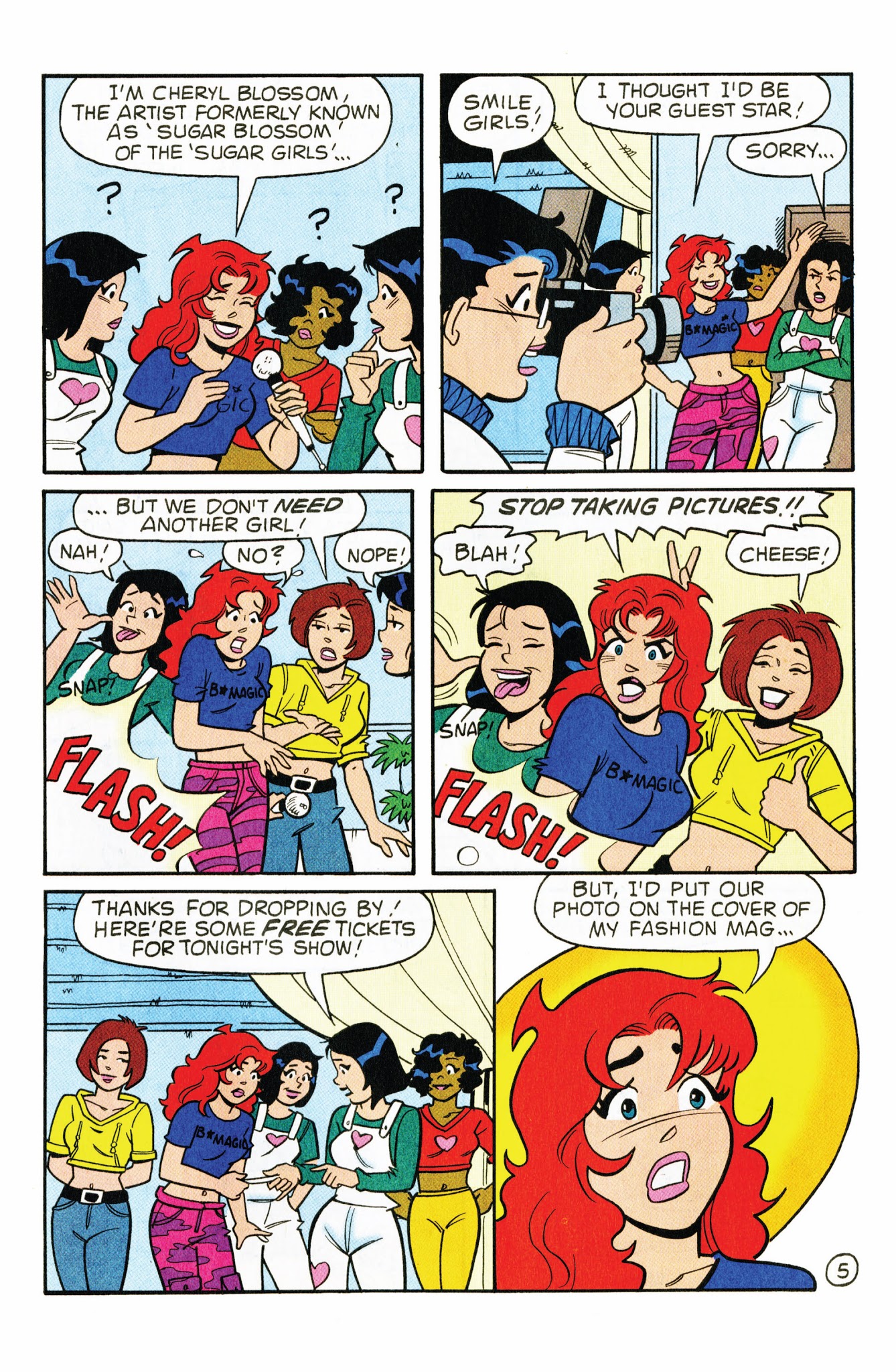 Read online Cheryl Blossom comic -  Issue #30 - 6