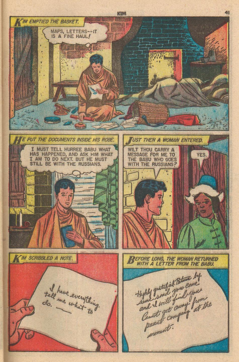 Read online Classics Illustrated comic -  Issue #143 - 43