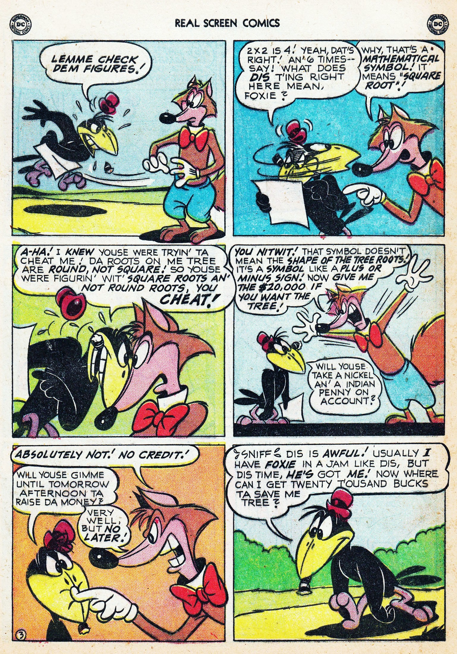 Read online Real Screen Comics comic -  Issue #37 - 5