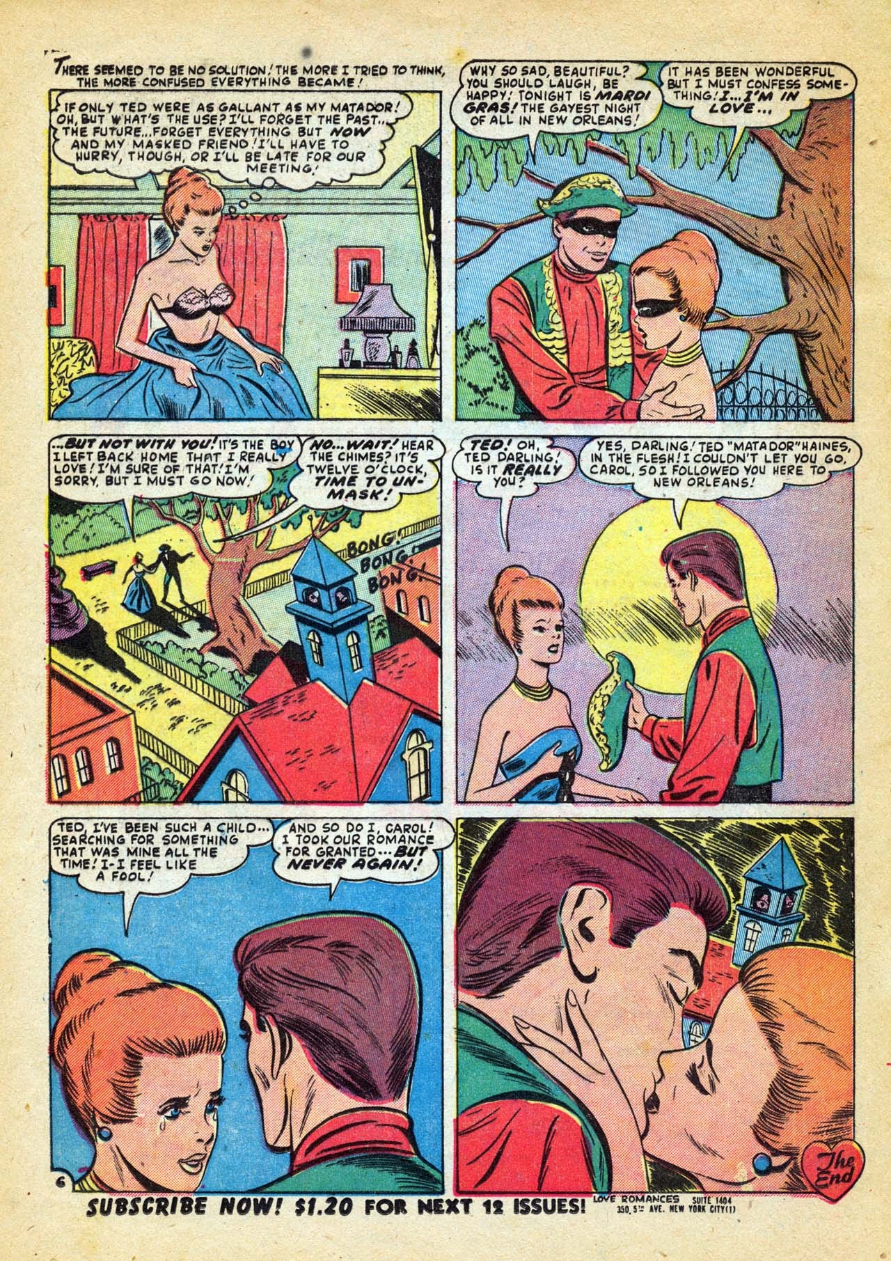 Read online Love Romances comic -  Issue #18 - 16