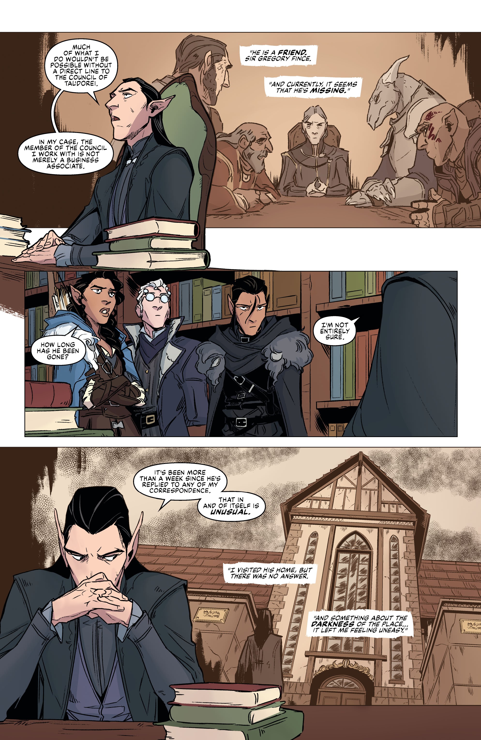 Read online Critical Role: Vox Machina Origins III comic -  Issue #6 - 14