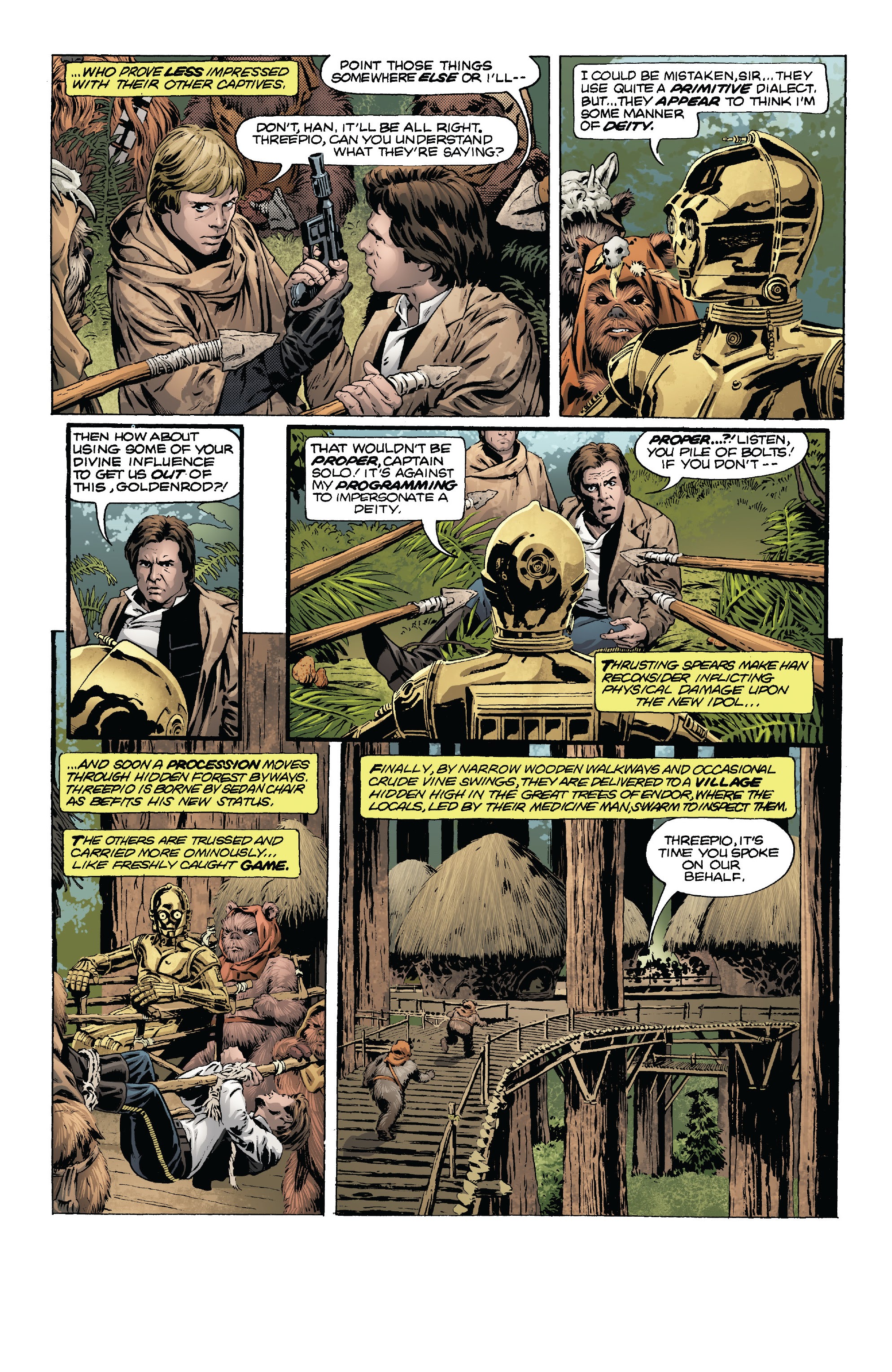 Read online Star Wars: The Original Trilogy: The Movie Adaptations comic -  Issue # TPB (Part 3) - 90