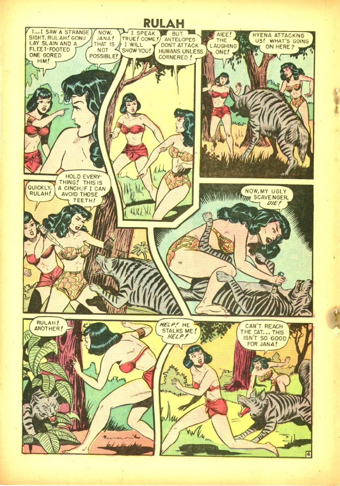 Read online Rulah - Jungle Goddess comic -  Issue #19 - 17