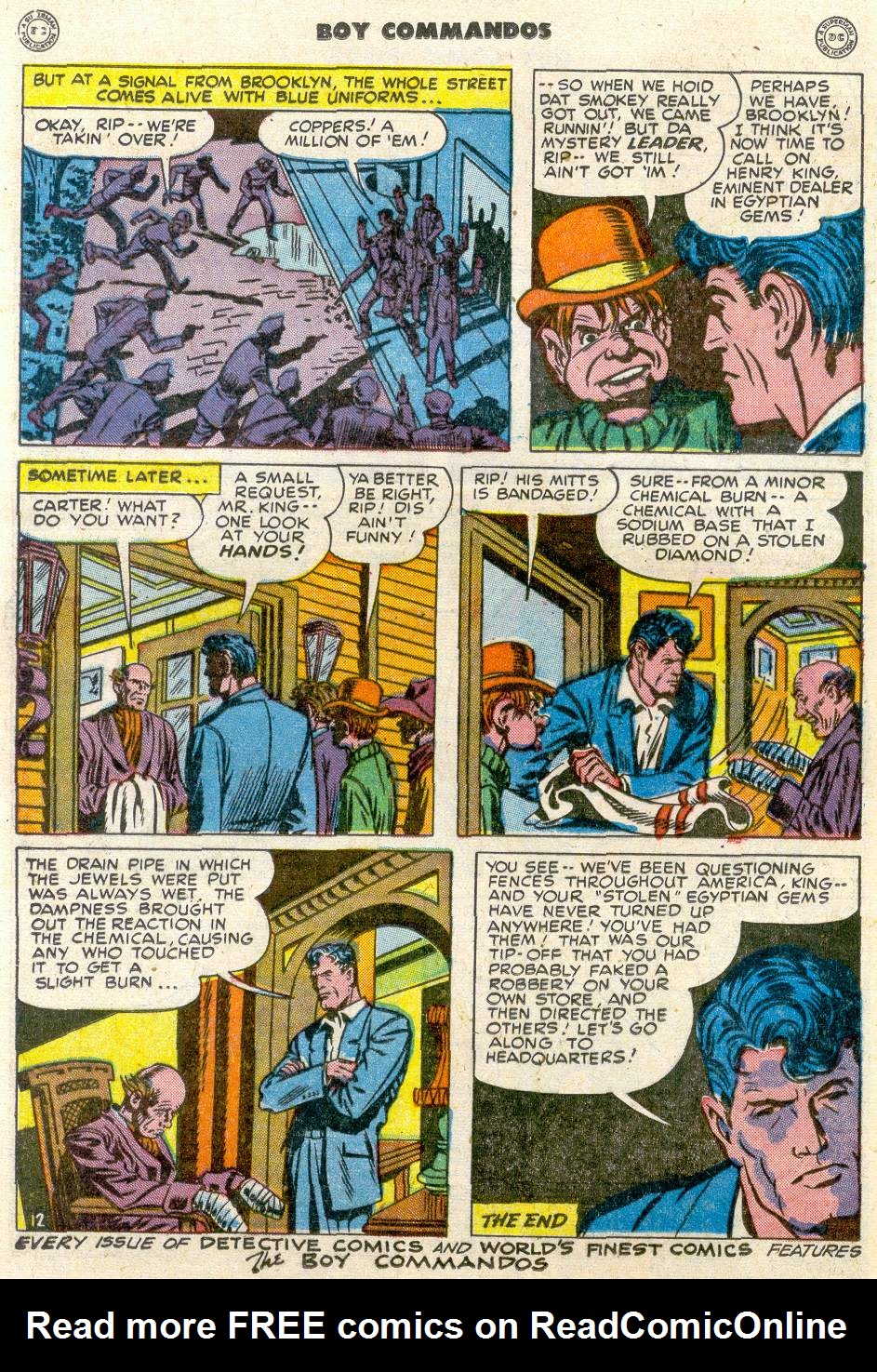 Read online Boy Commandos comic -  Issue #31 - 30