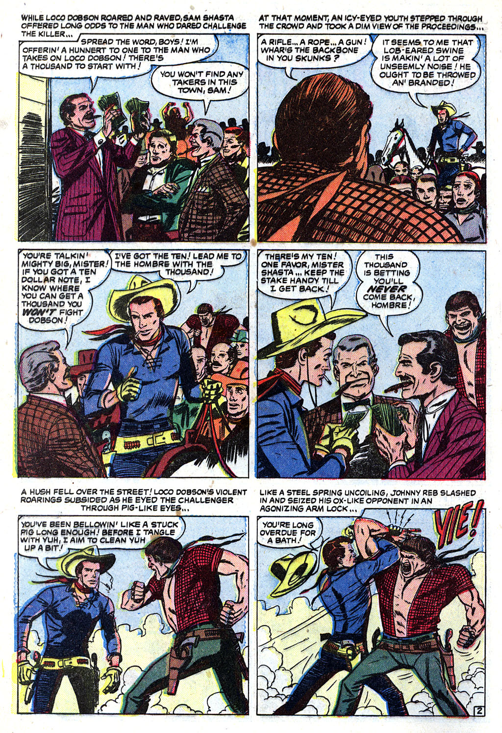 Read online Western Outlaws (1954) comic -  Issue #5 - 4