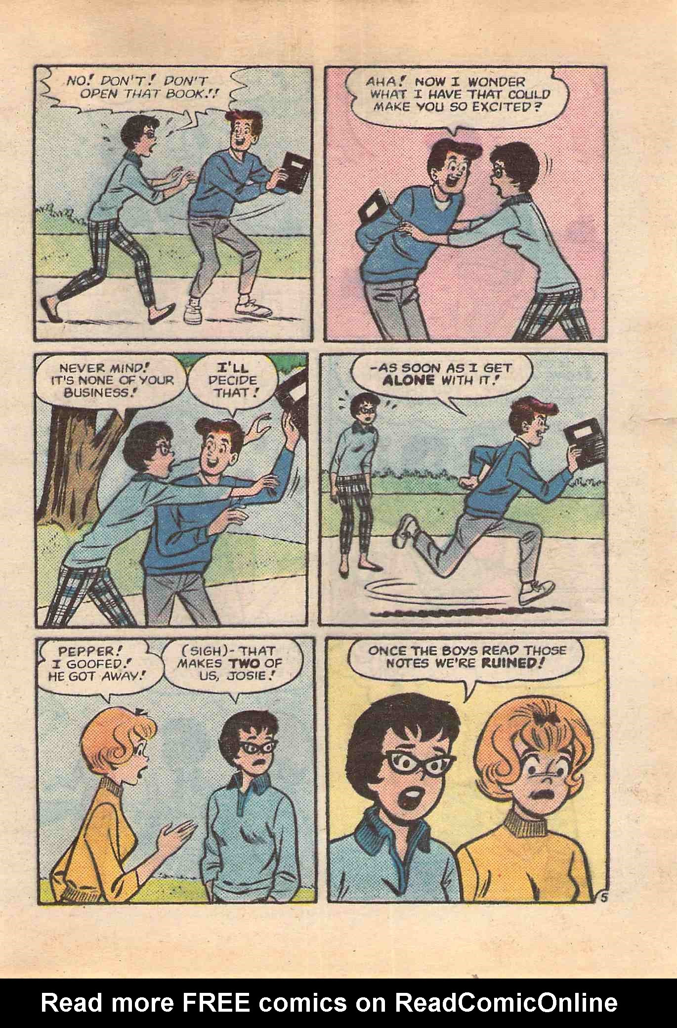 Read online Archie's Double Digest Magazine comic -  Issue #32 - 96