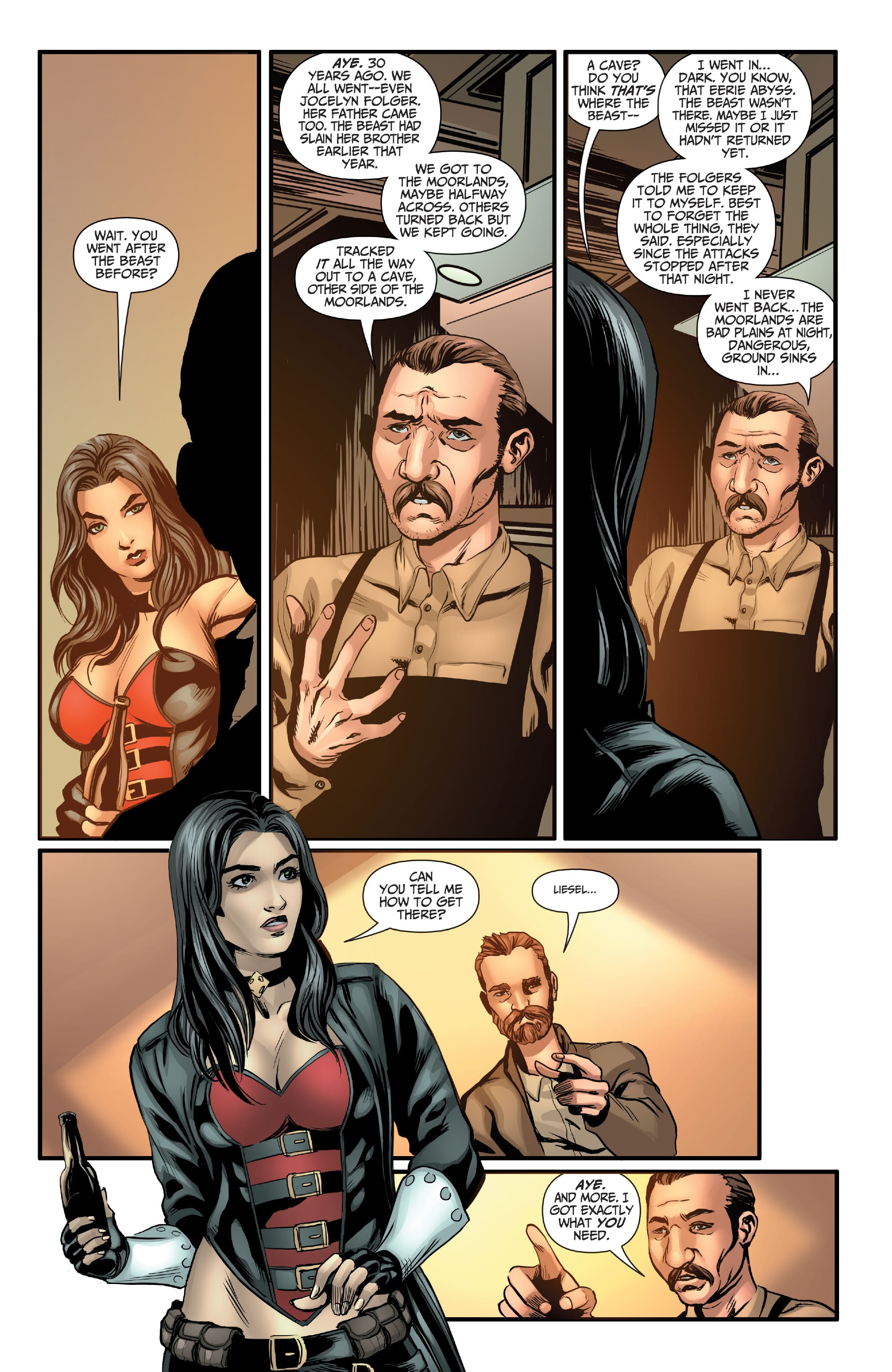 Read online Van Helsing: Beast of Exmoor comic -  Issue # Full - 24