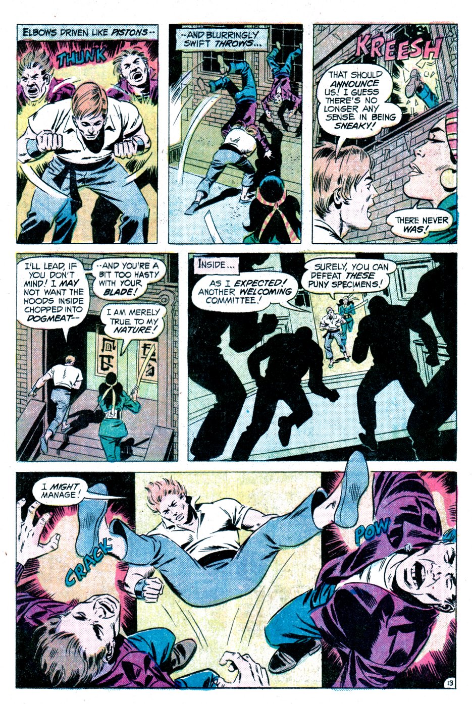 Read online Richard Dragon, Kung-Fu Fighter comic -  Issue #7 - 14