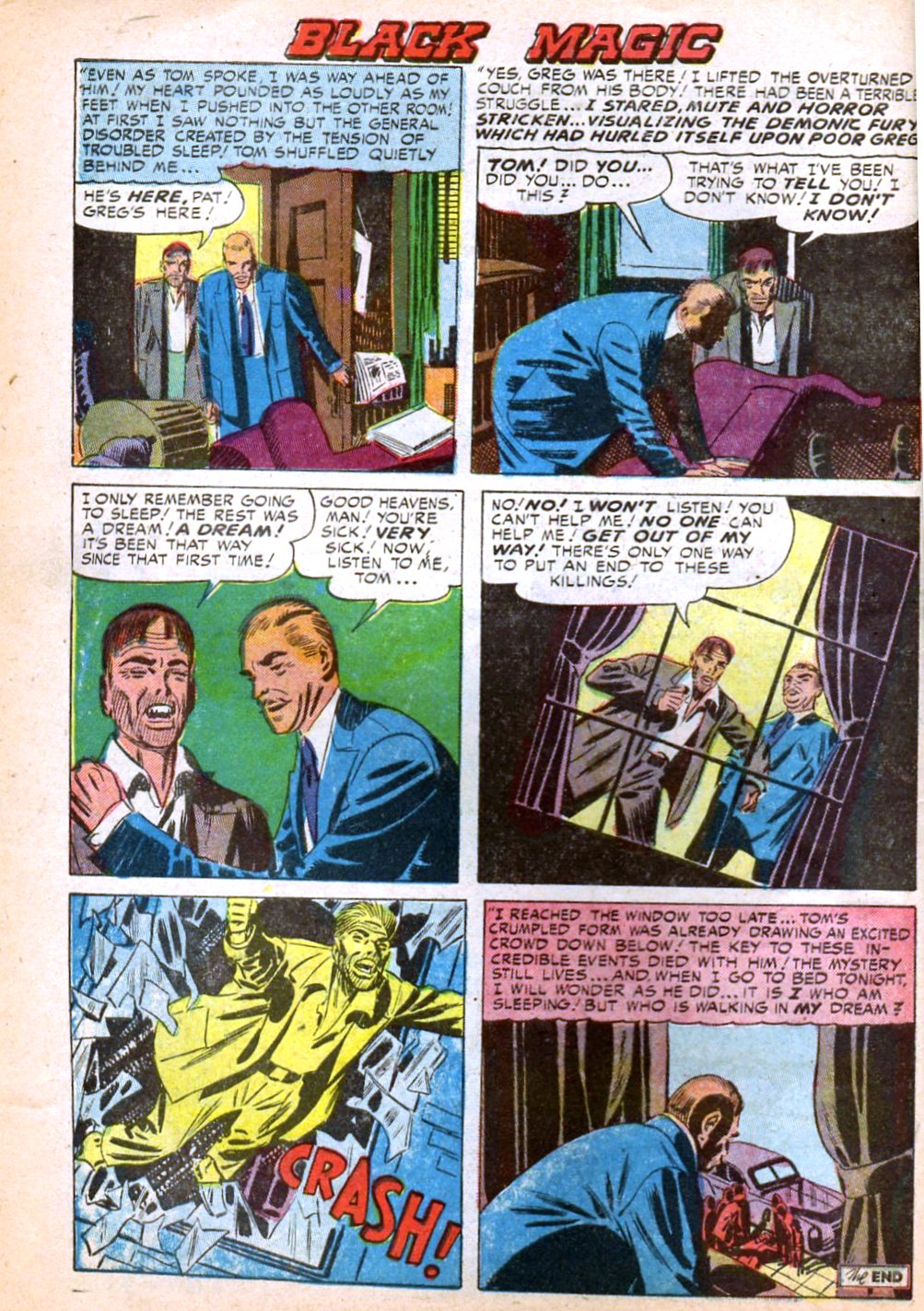 Read online Black Magic (1950) comic -  Issue #5 - 10
