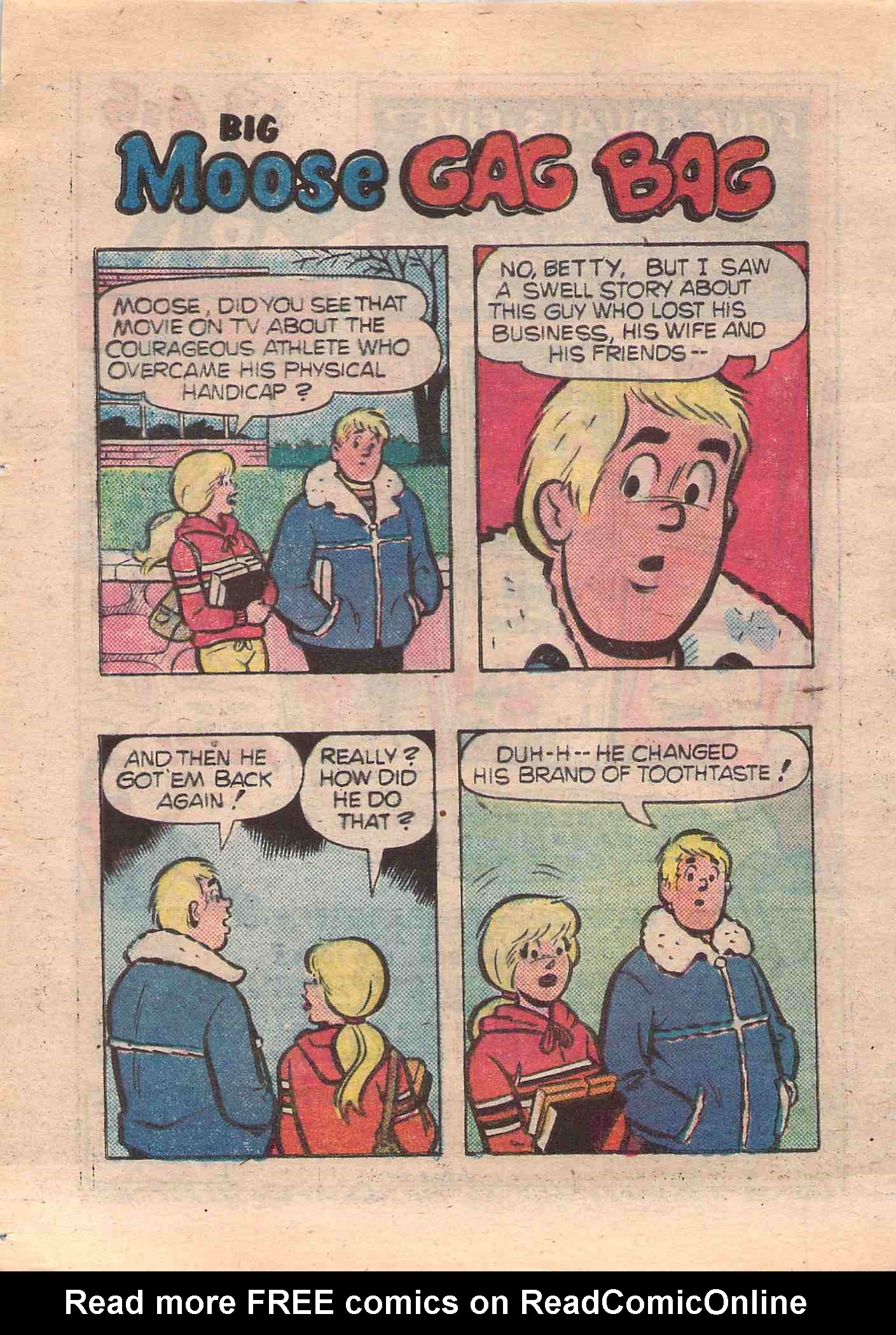 Read online Archie's Double Digest Magazine comic -  Issue #21 - 247