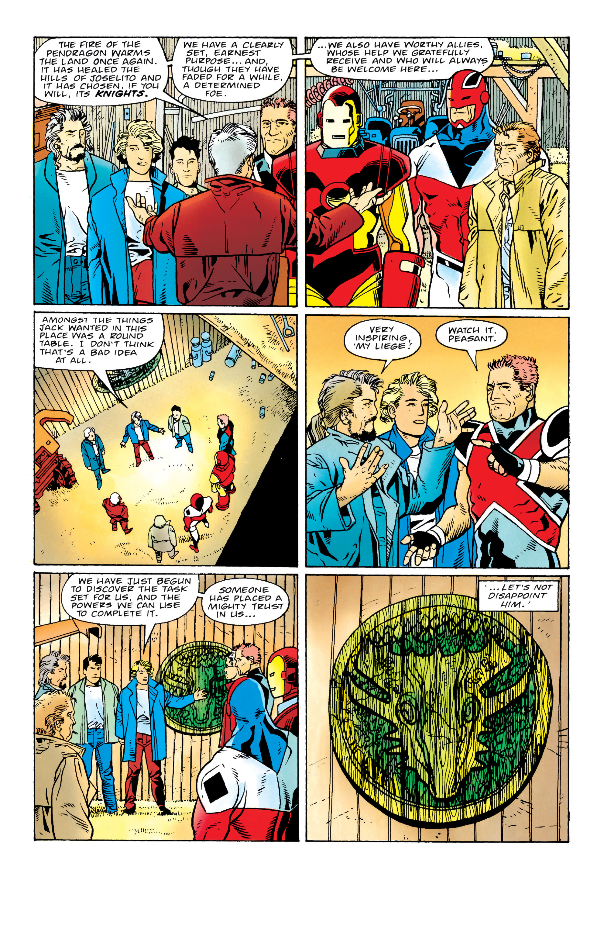 Read online Knights of Pendragon Omnibus comic -  Issue # TPB (Part 3) - 81