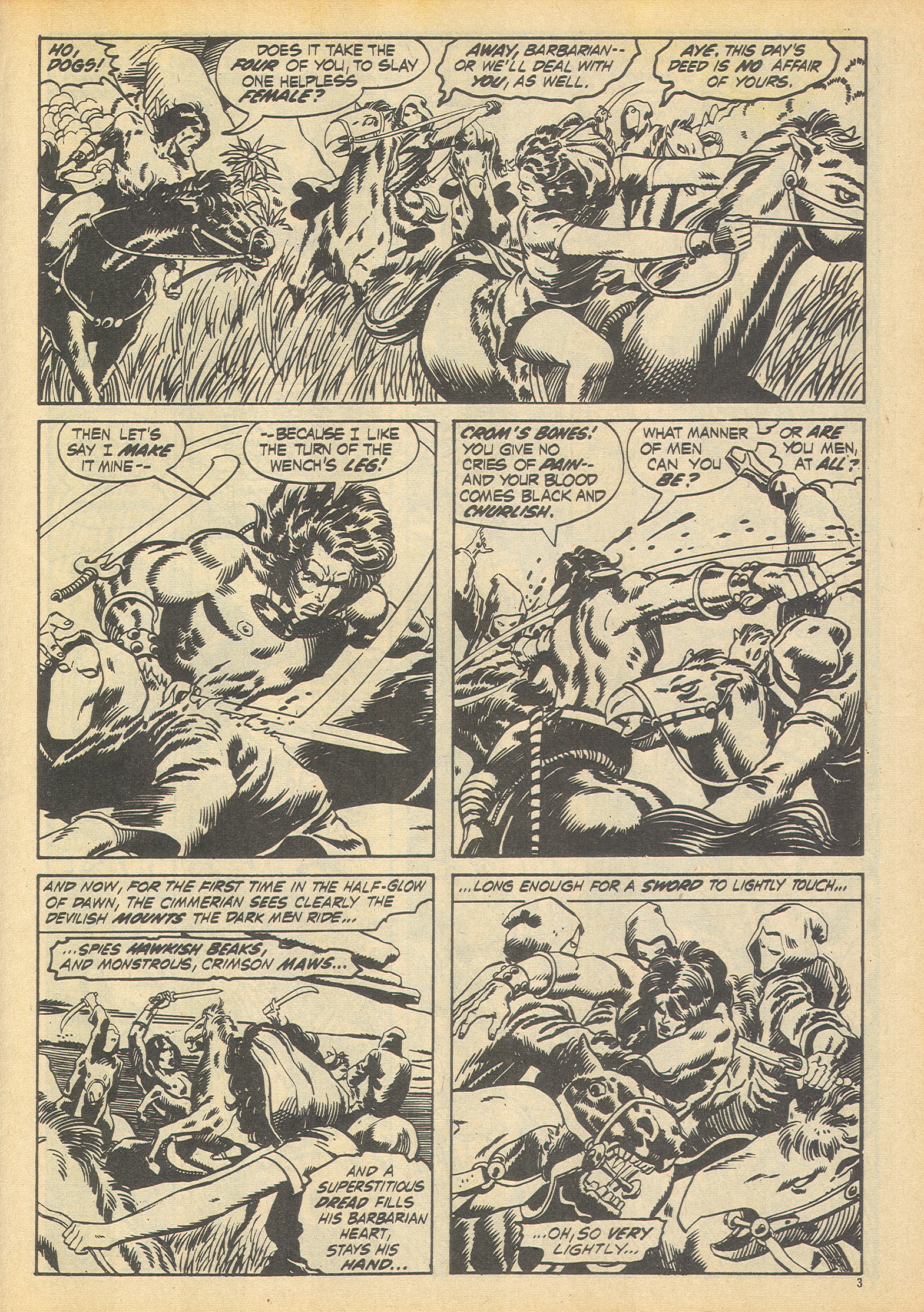 Read online The Savage Sword of Conan (1975) comic -  Issue #15 - 3