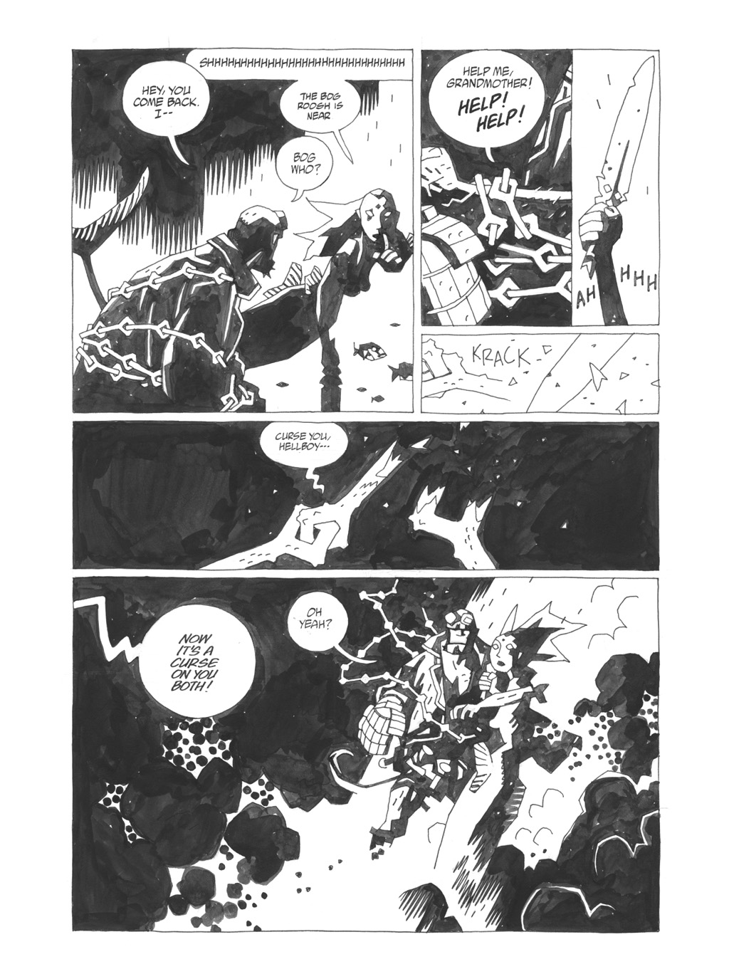 Read online The Art of Hellboy comic -  Issue # TPB - 186