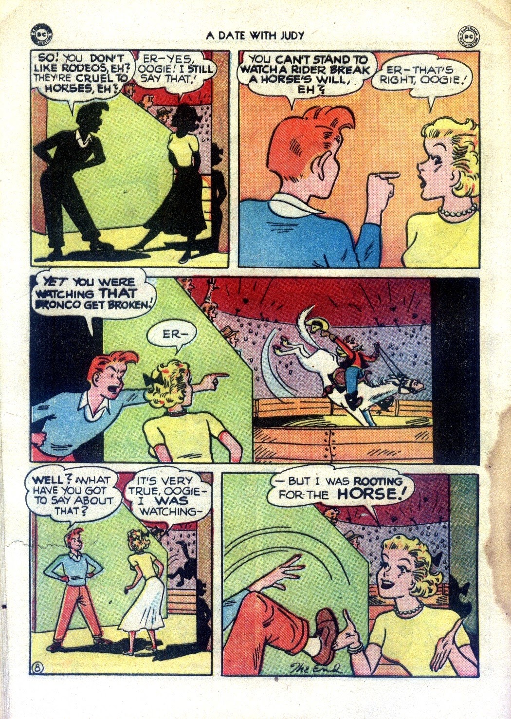 Read online A Date with Judy comic -  Issue #13 - 48