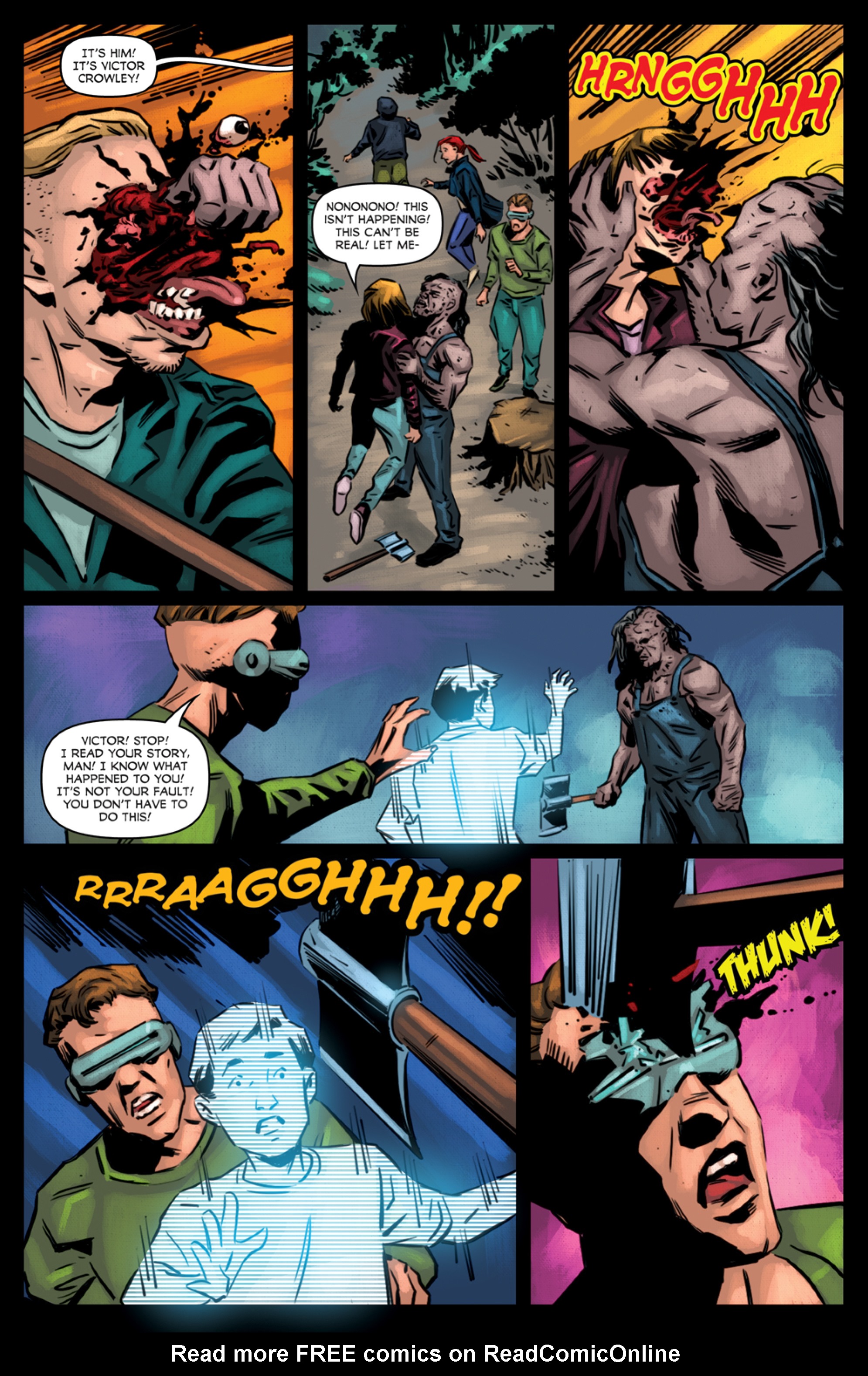 Read online Victor Crowley's Hatchet Halloween Tales III comic -  Issue # Full - 16