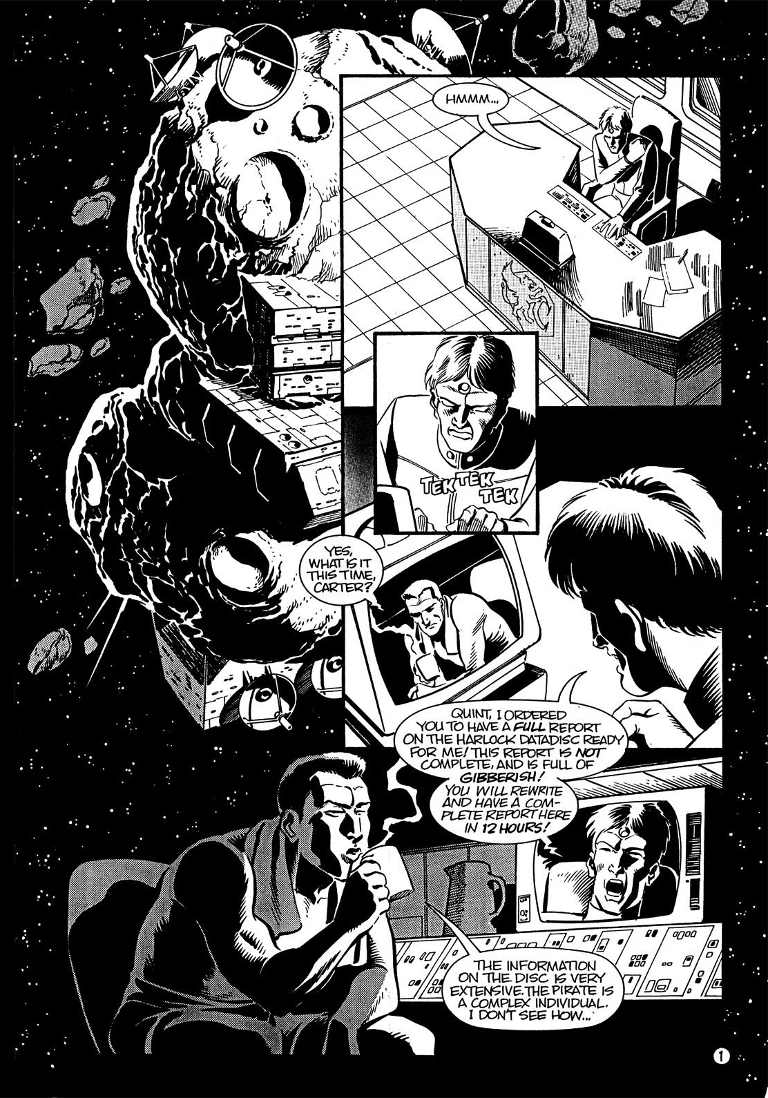 Read online Captain Harlock: The Machine People comic -  Issue #3 - 4