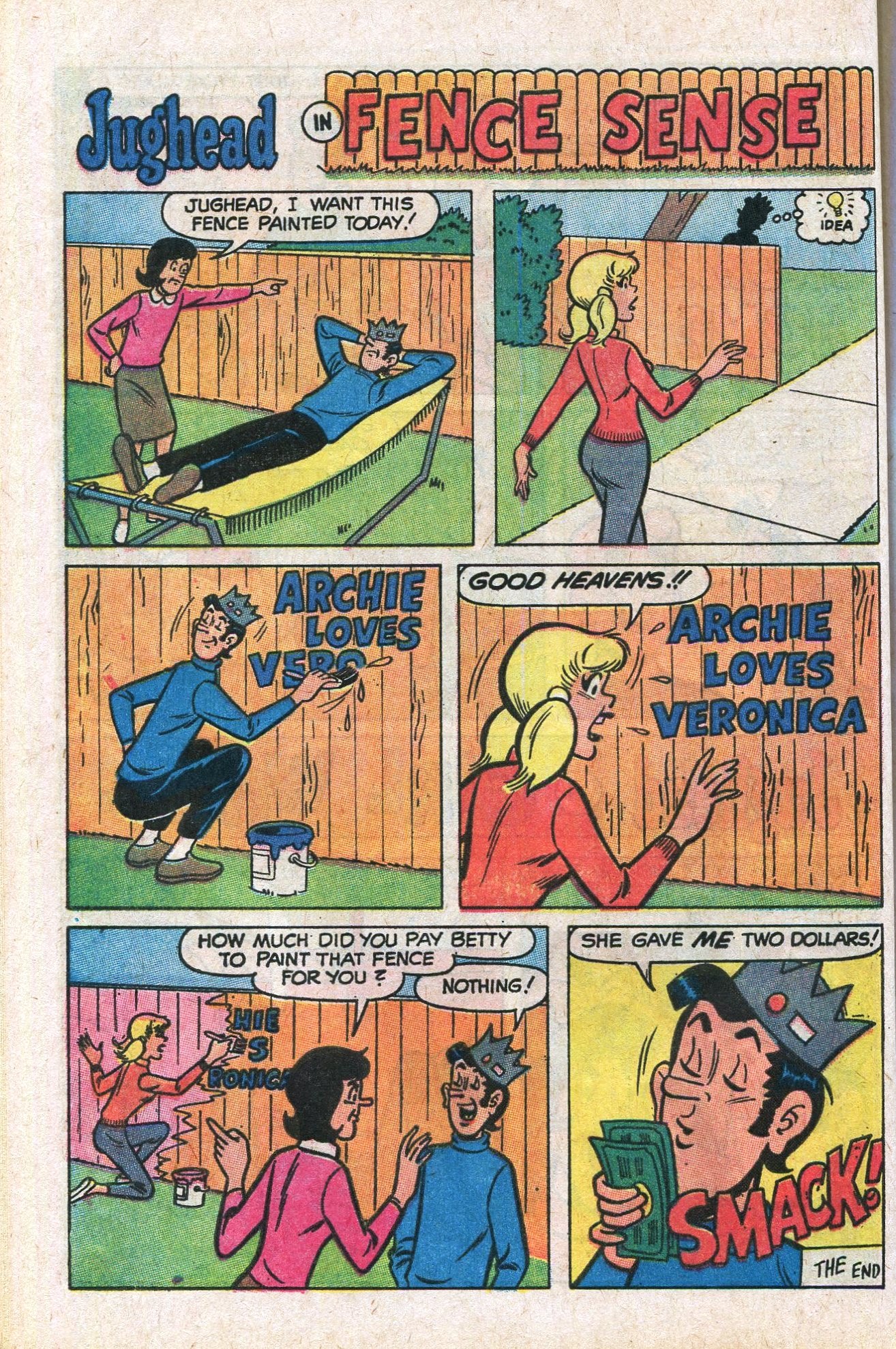 Read online Jughead's Jokes comic -  Issue #12 - 22