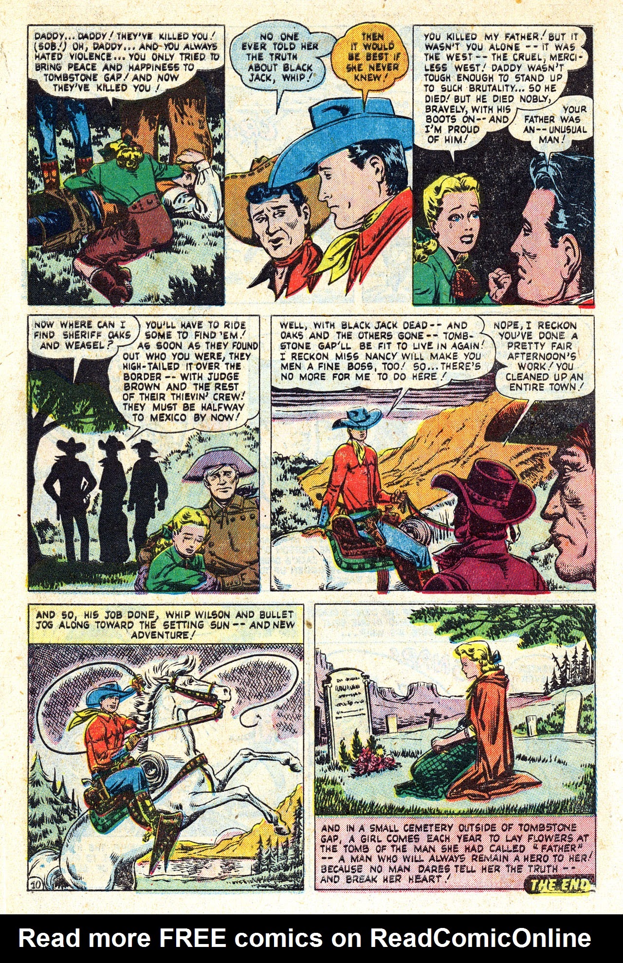 Read online Whip Wilson comic -  Issue #9 - 12