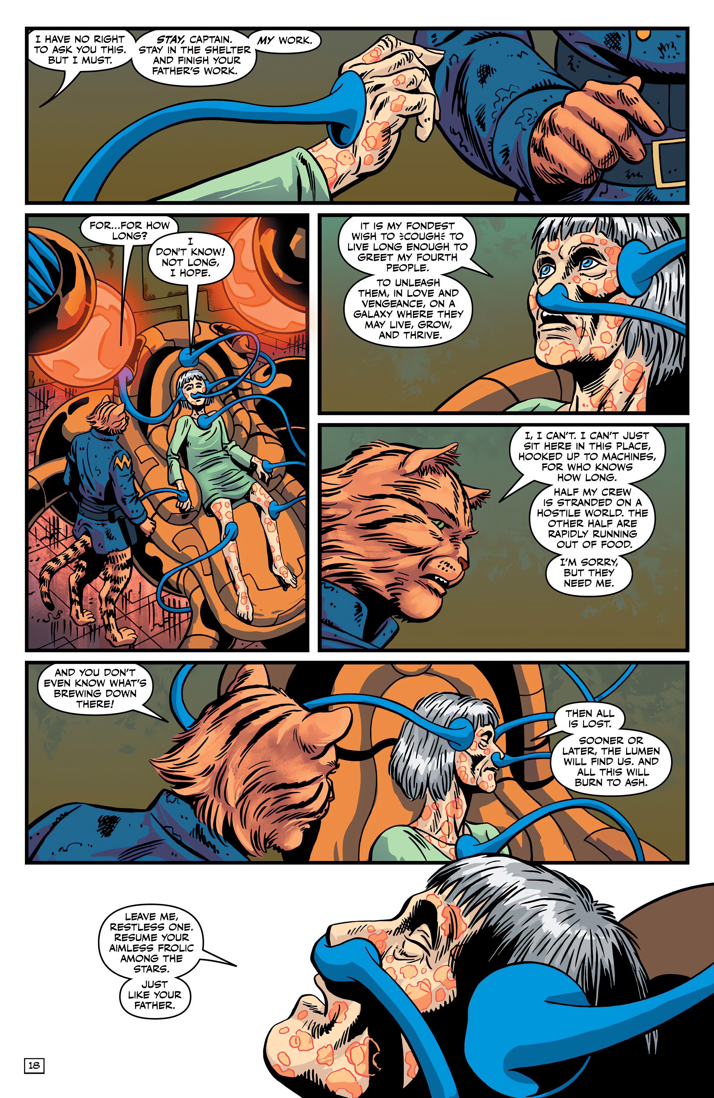 Read online Captain Ginger: The Last Feeder comic -  Issue #1 - 19